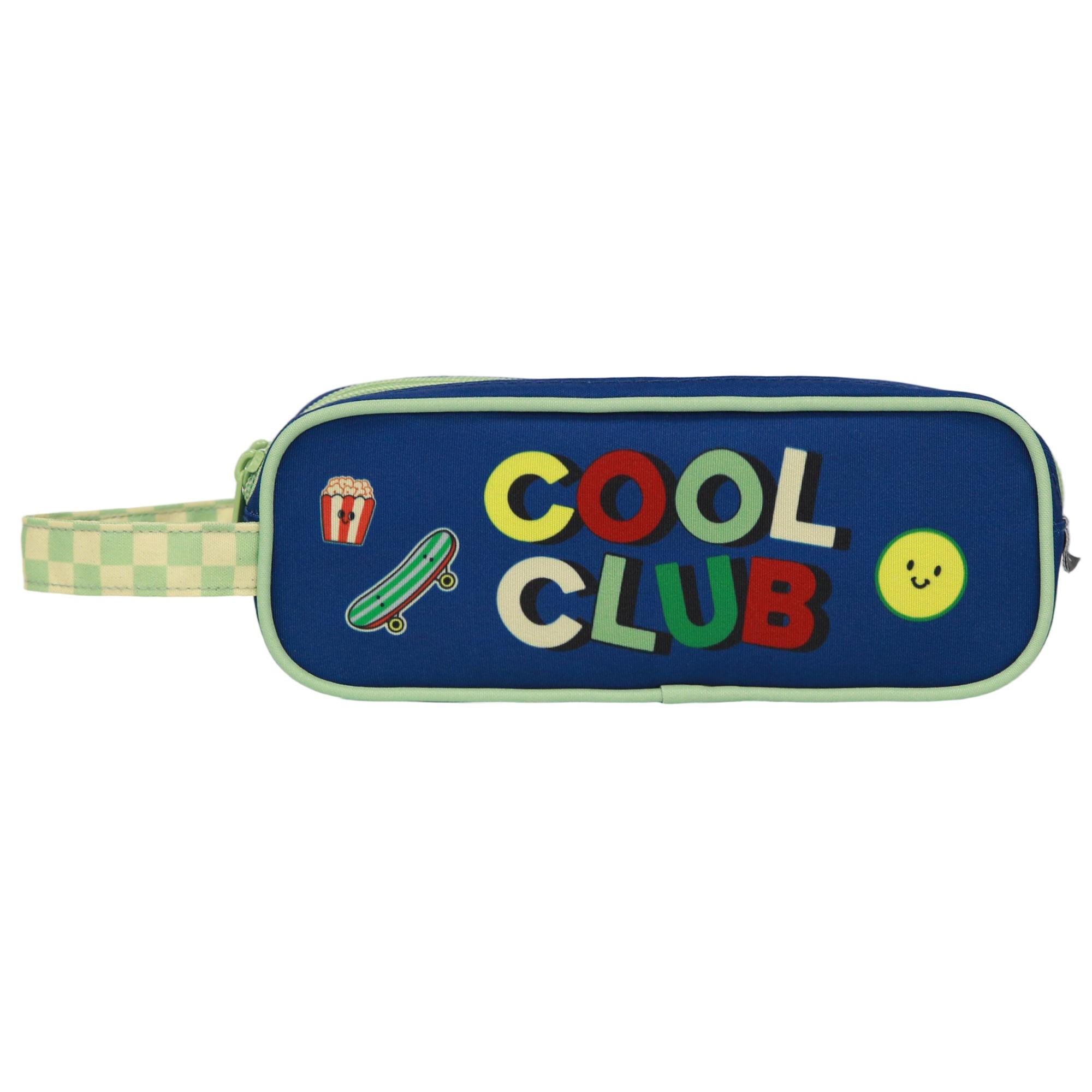AUCHAN Trousse 2 compartiments Couleurs Retro