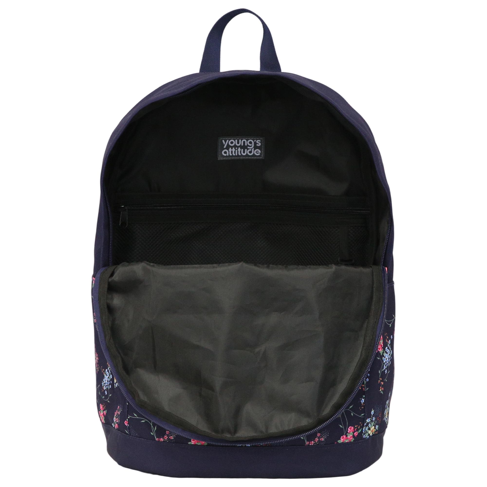 Voir la diapositive 4 : YOUNG'S ATTITUDE Sac à Dos 1 compartiment Fleurs