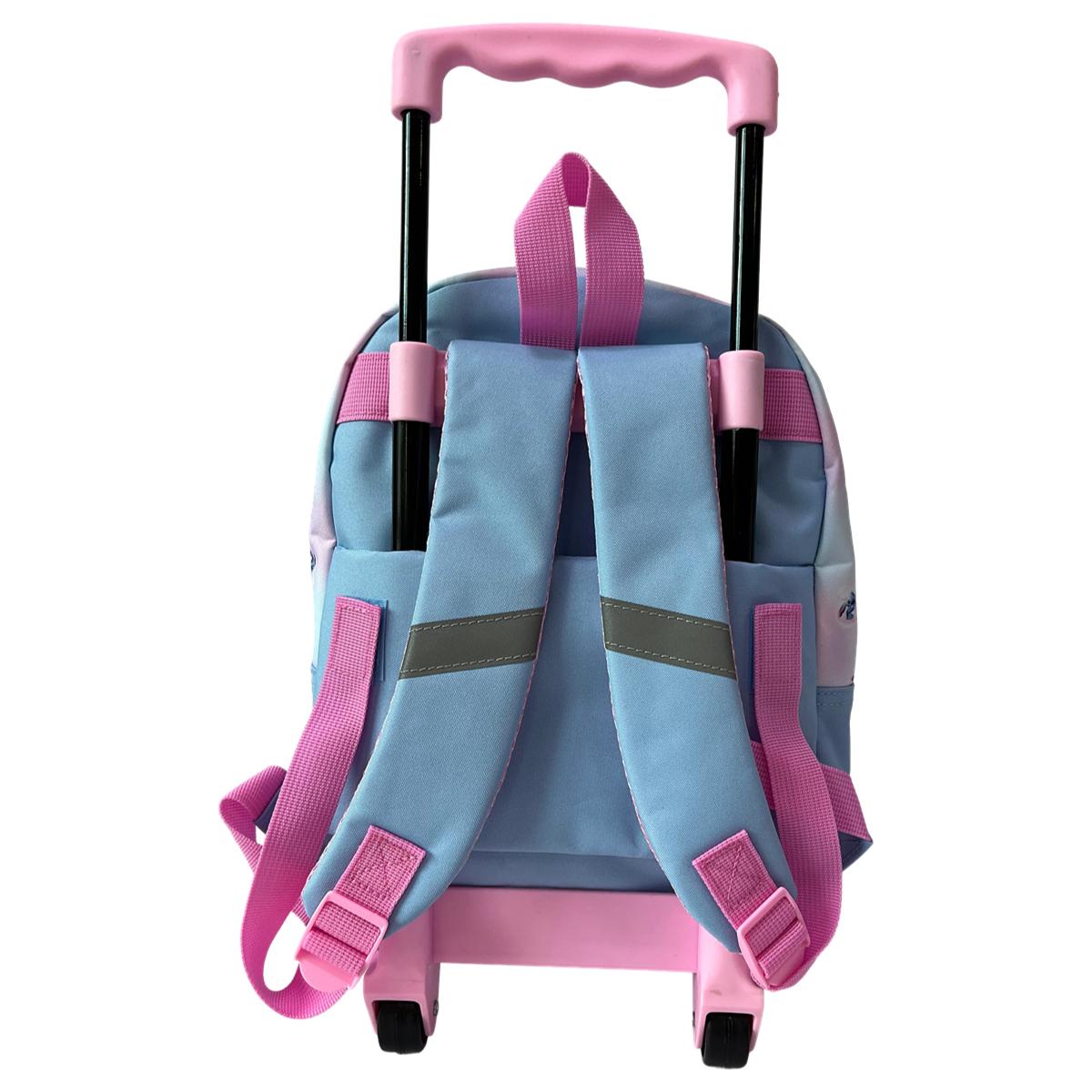 Voir la diapositive 2 : AUCHAN Sac à Dos à roulettes 3D Stitch