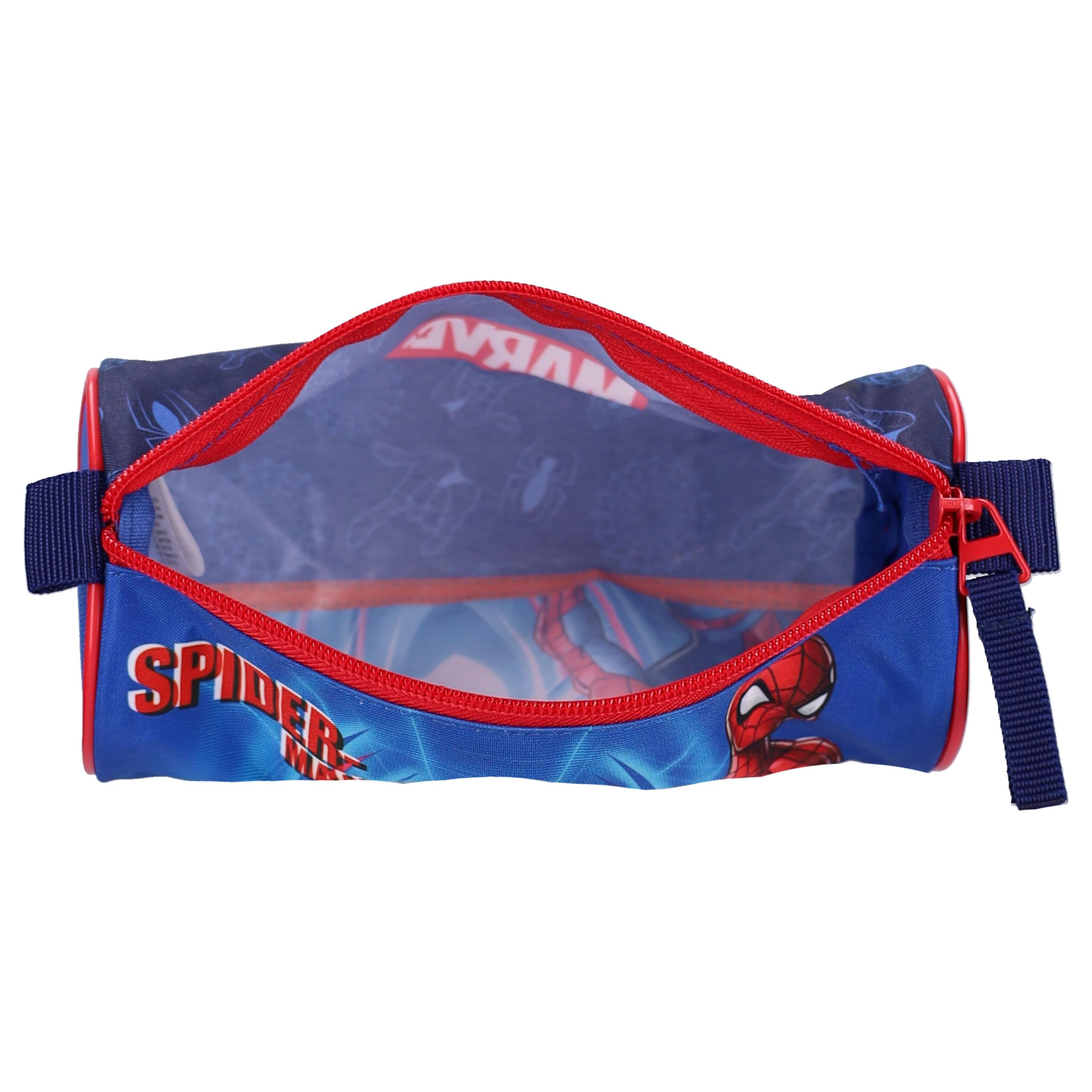 Voir la diapositive 5 : AUCHAN Trousse 1 compartiment Spiderman
