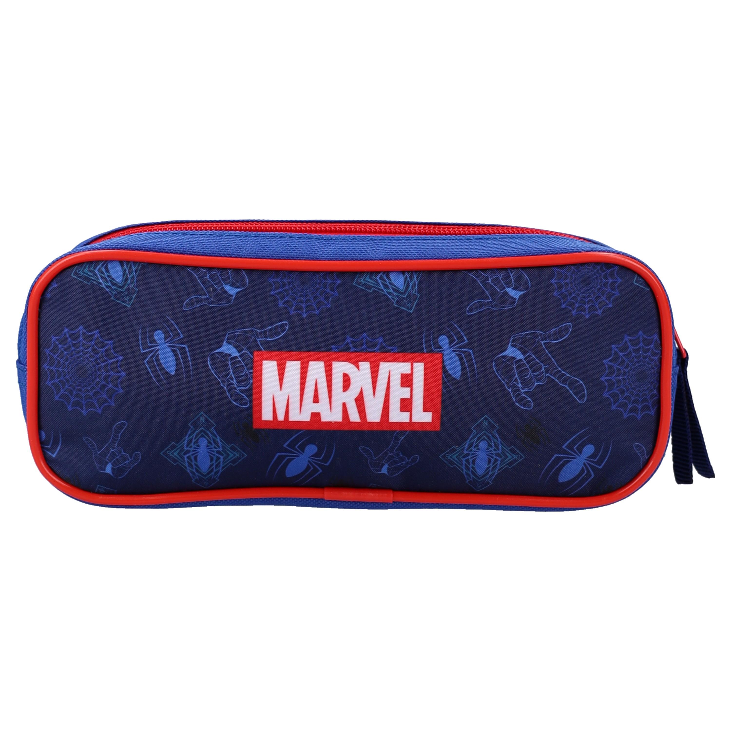 Voir la diapositive 2 : AUCHAN Trousse 2 compartiments Spiderman