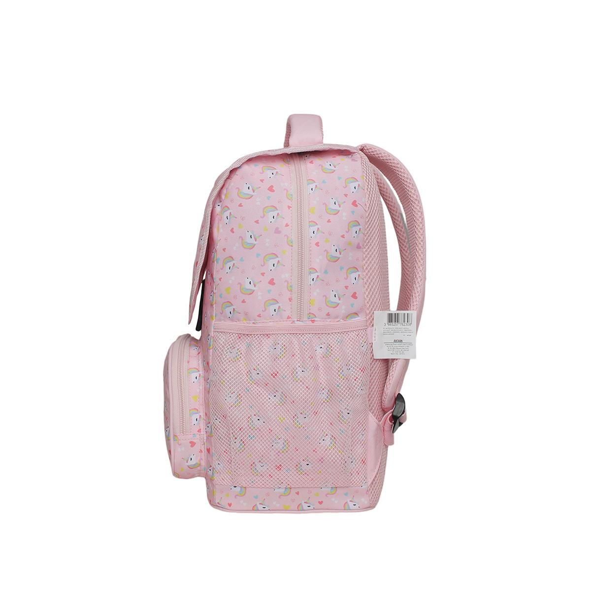 Voir la diapositive 4 : AUCHAN Sac à Dos 2 compartiments Licorne 38cm