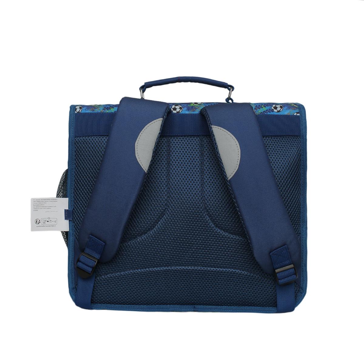 Voir la diapositive 2 : AUCHAN Cartable All Over Foot 36 cm