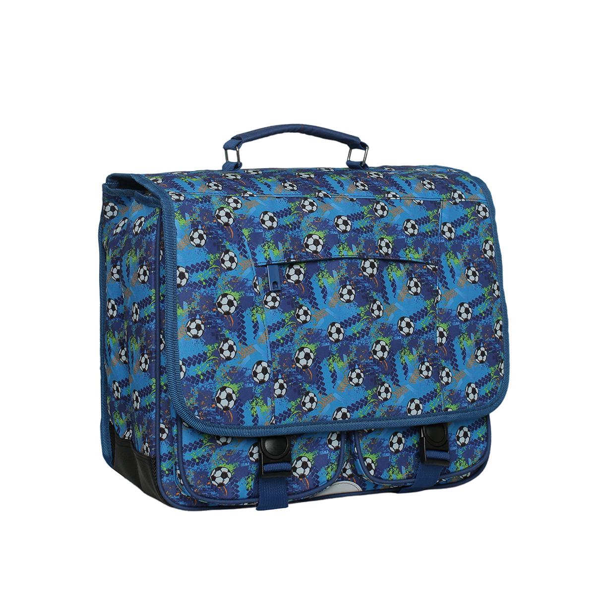 Voir la diapositive 3 : AUCHAN Cartable All Over Foot 36 cm