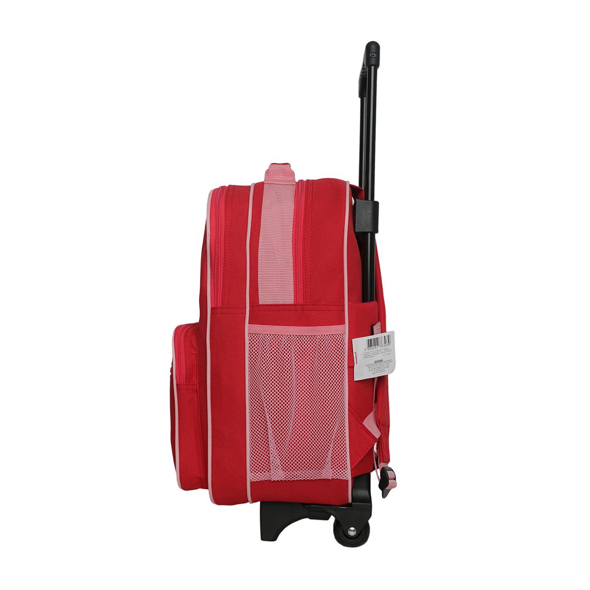 Voir la diapositive 4 : PREMIER PRIX Sac à Dos à roulettes - Rose