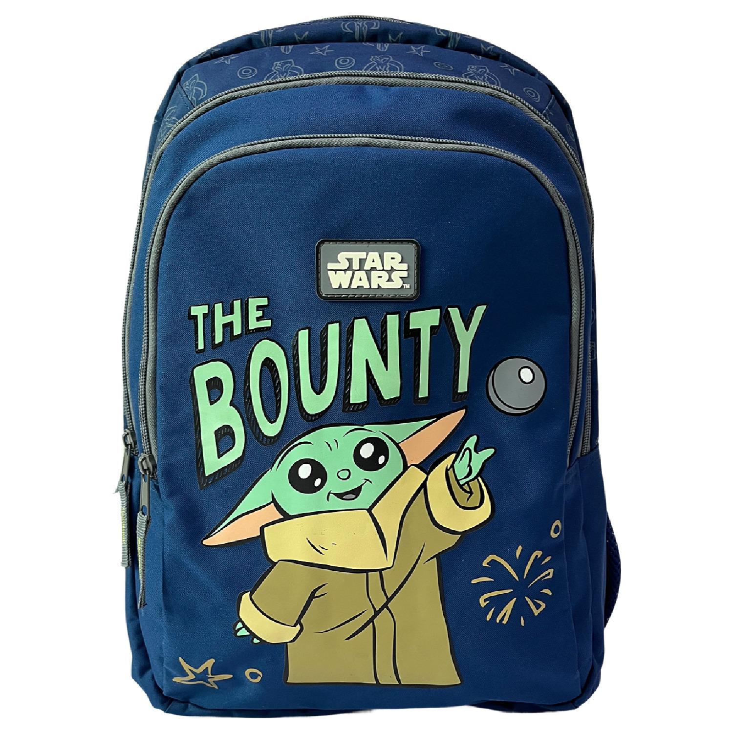AUCHAN Sac à Dos 2 compartiments Star Wars 43cm