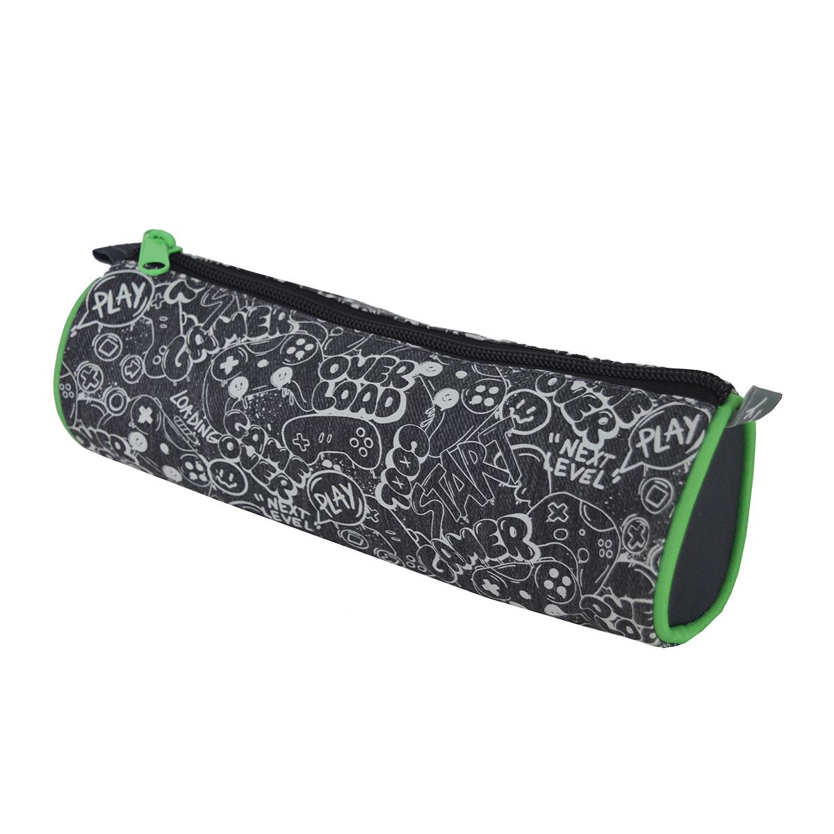Voir la diapositive 3 : AUCHAN Trousse 1 compartiment Street Art