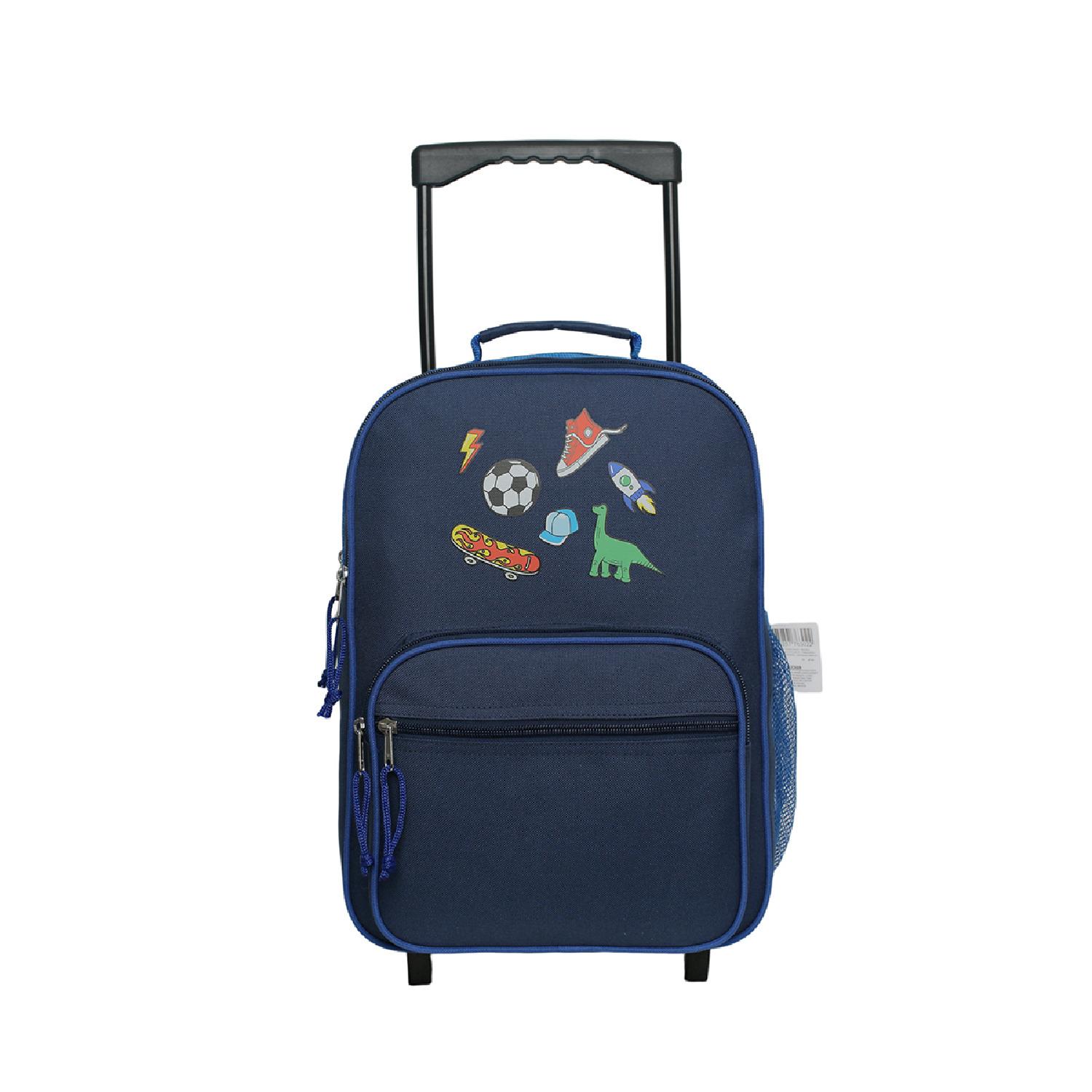 PREMIER PRIX Sac à Dos à roulettes Bleu