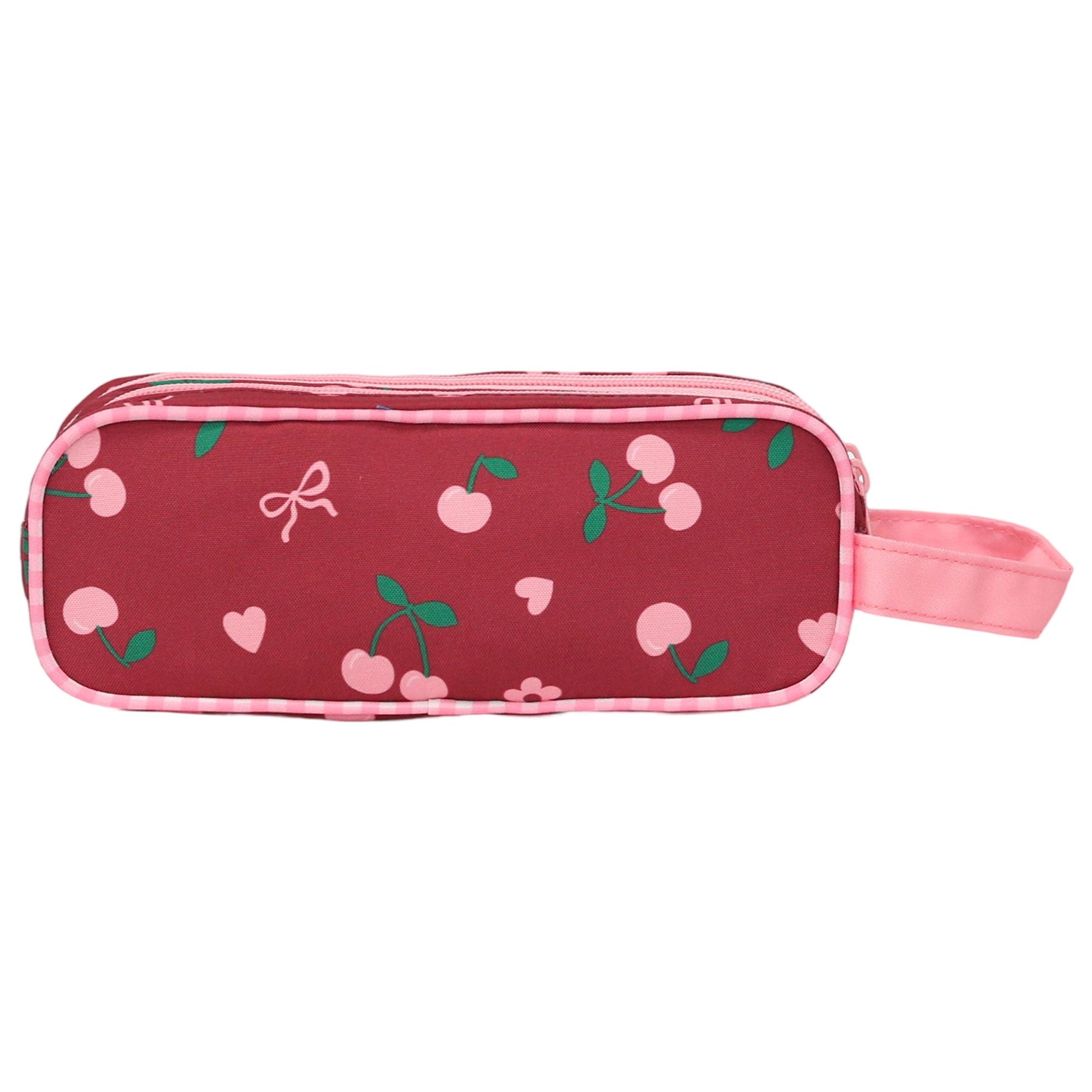 Voir la diapositive 2 : AUCHAN Trousse 2 compartiments Yummy