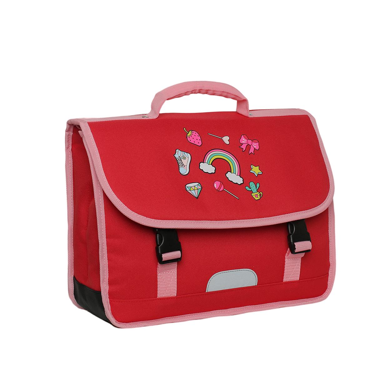 Voir la diapositive 3 : PREMIER PRIX Cartable 36cm - Rose