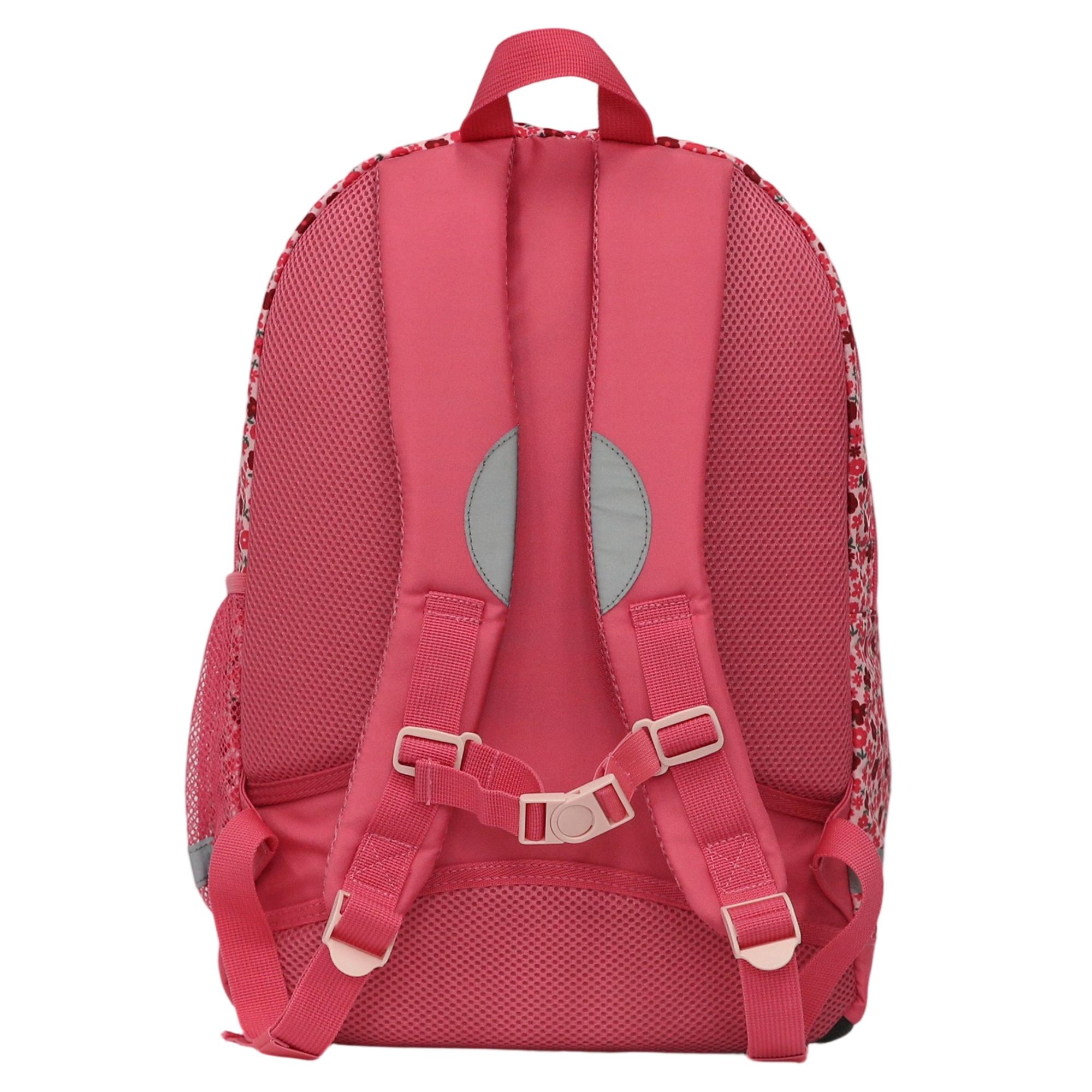 Voir la diapositive 2 : AUCHAN Sac à Dos 2 compartiments Boho Floral 43cm