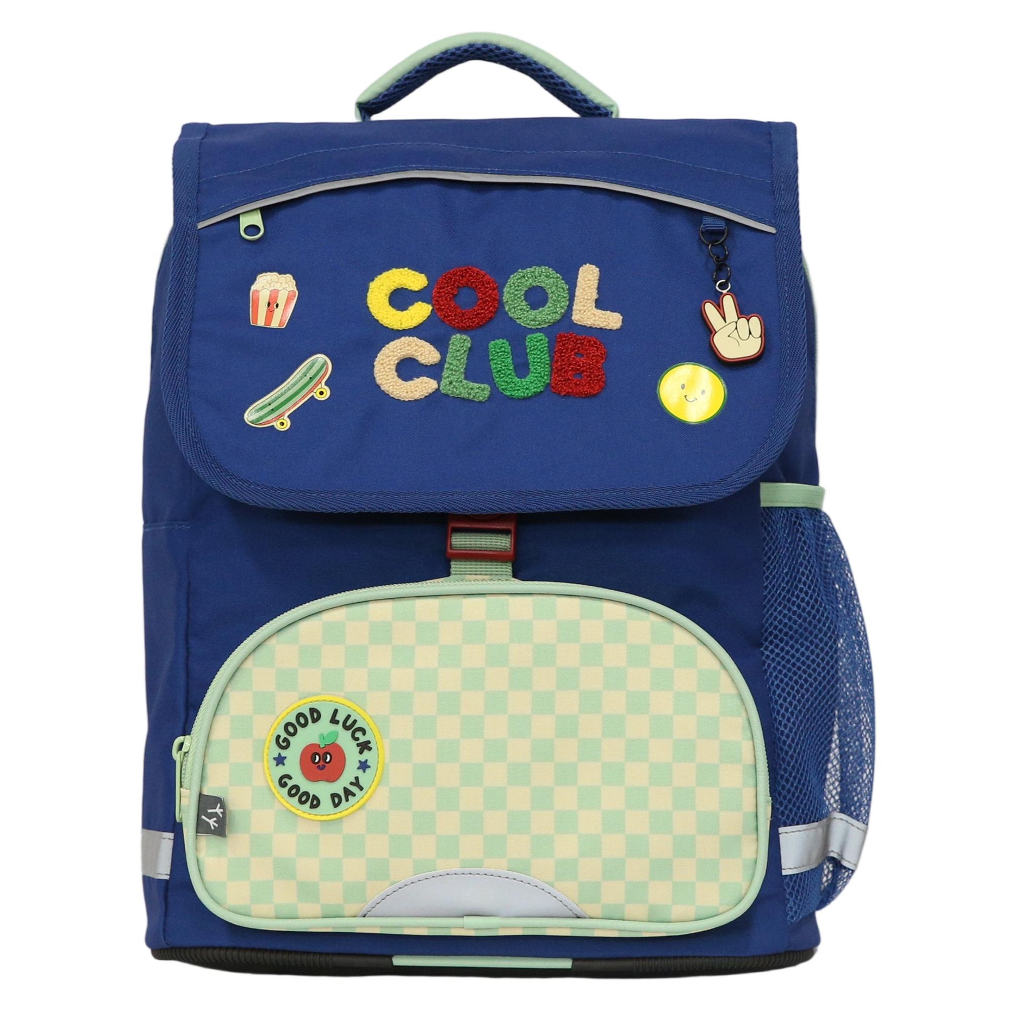 AUCHAN Sac à Dos 2 compartiments Color Retro 38cm