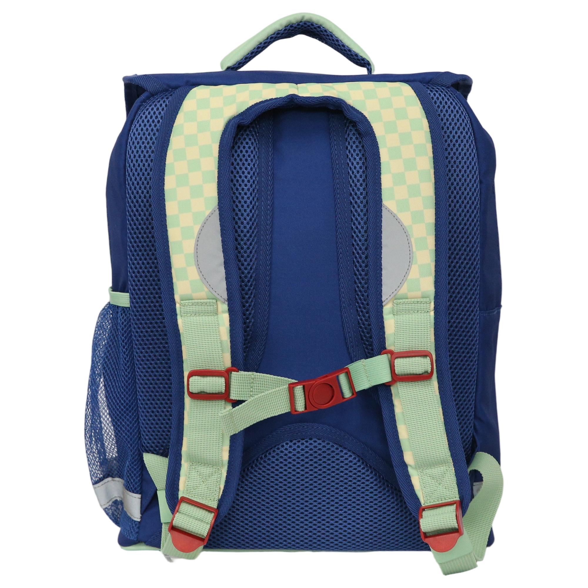 Voir la diapositive 2 : AUCHAN Sac à Dos 2 compartiments Color Retro 38cm