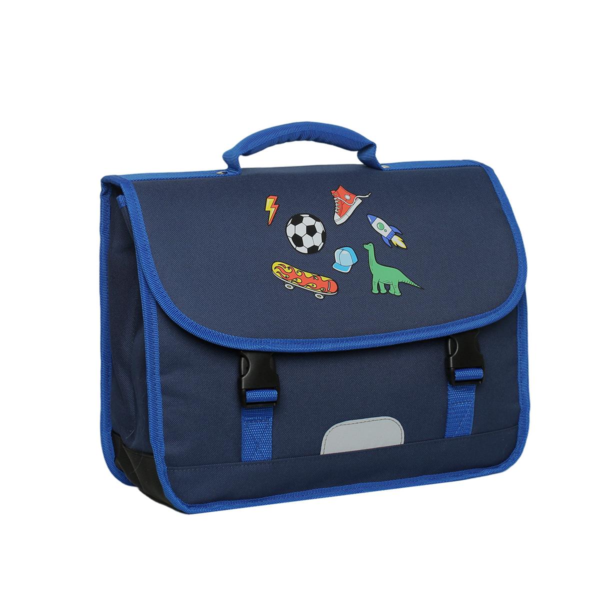 Voir la diapositive 3 : PREMIER PRIX Cartable 36cm - Bleu