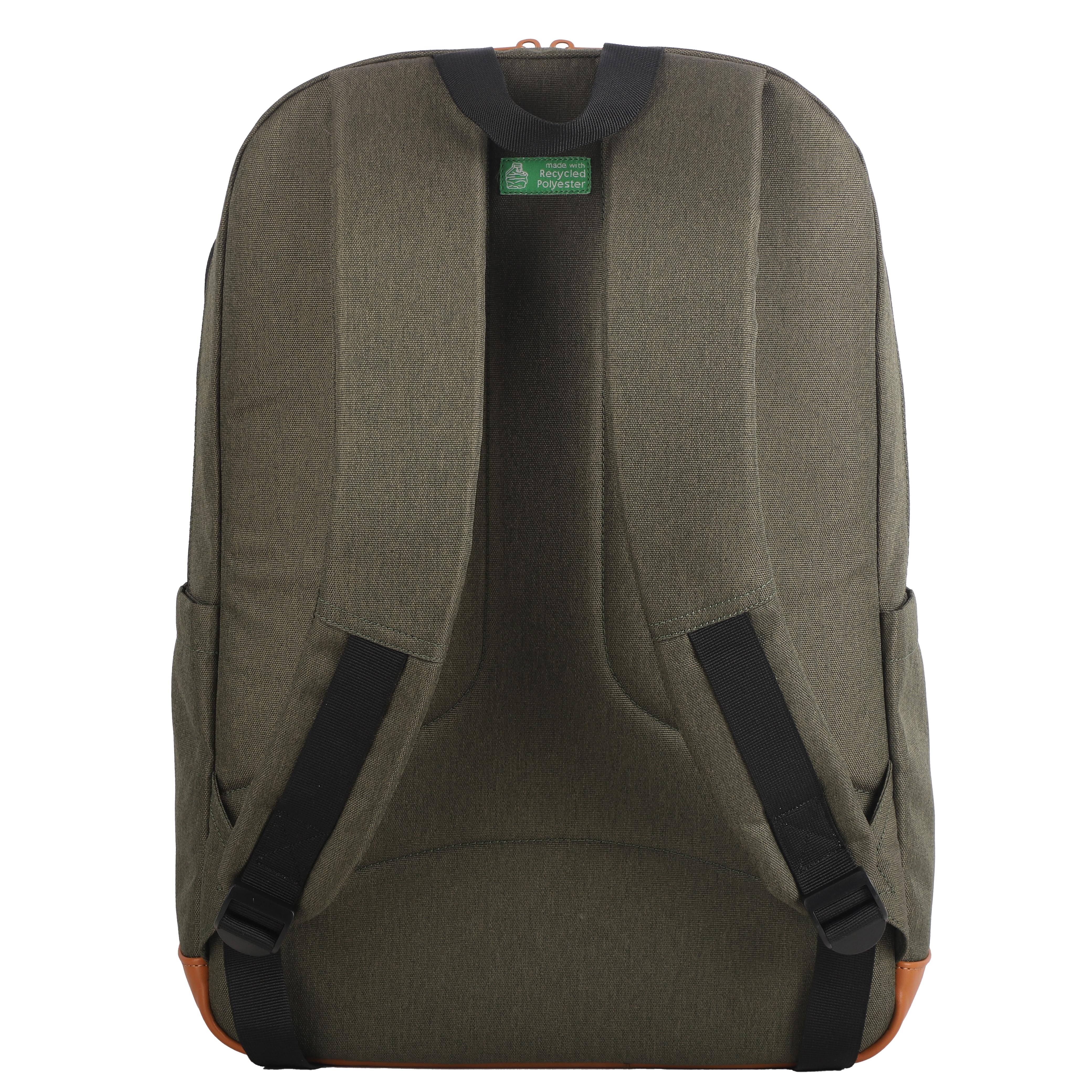 Voir la diapositive 2 : YOUNG'S ATTITUDE Sac à Dos 3 compartiments Vert Eco