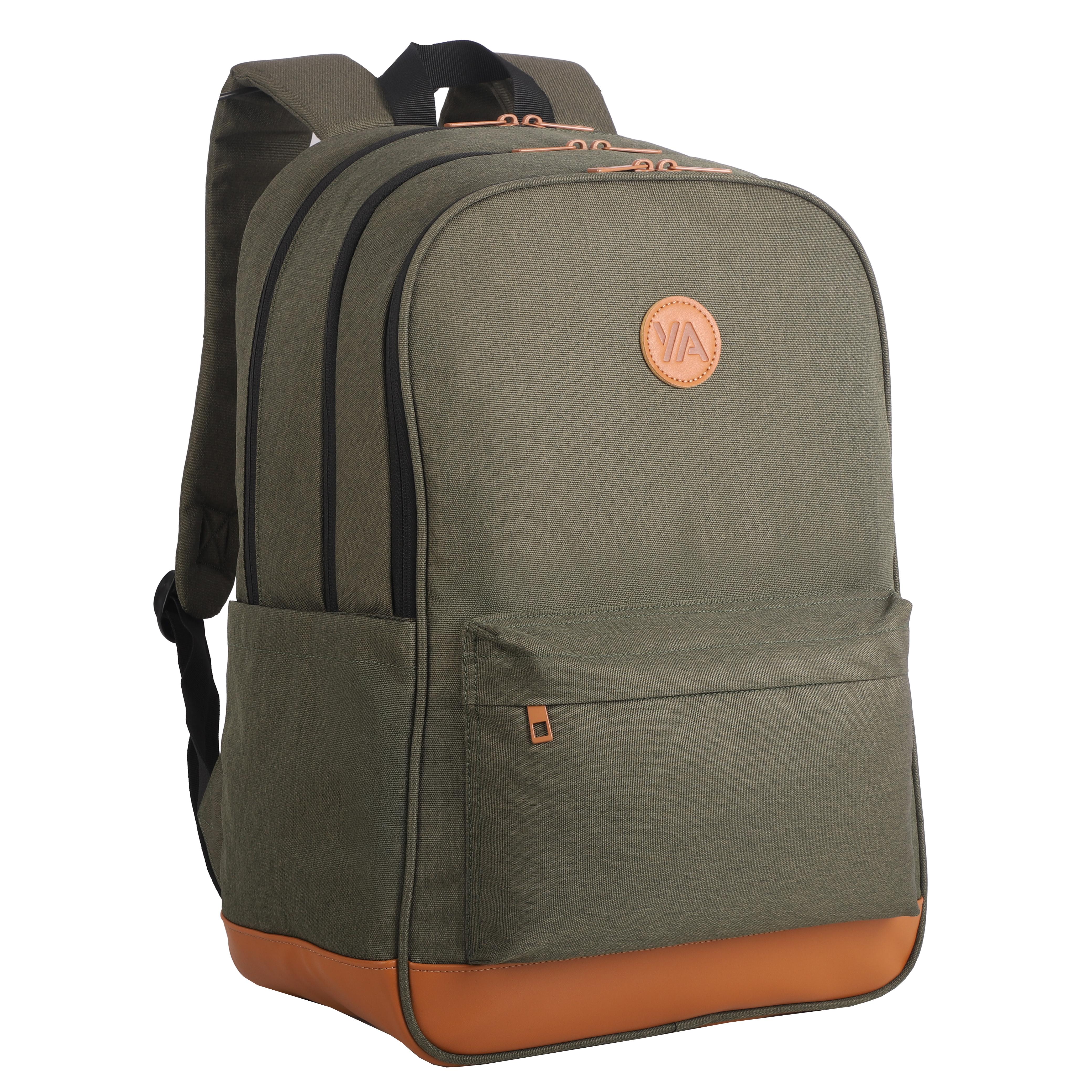 Voir la diapositive 3 : YOUNG'S ATTITUDE Sac à Dos 3 compartiments Vert Eco