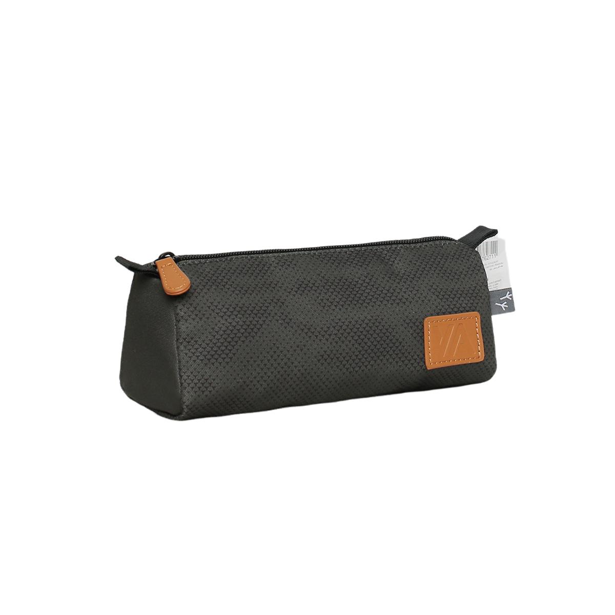 Voir la diapositive 2 : AUCHAN Trousse 1 compartiment triangle Camouflage