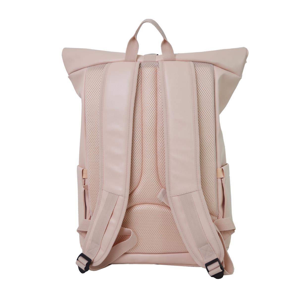 Voir la diapositive 2 : YOUNG'S ATTITUDE Sac à Dos New Shape Rolltop - Rose