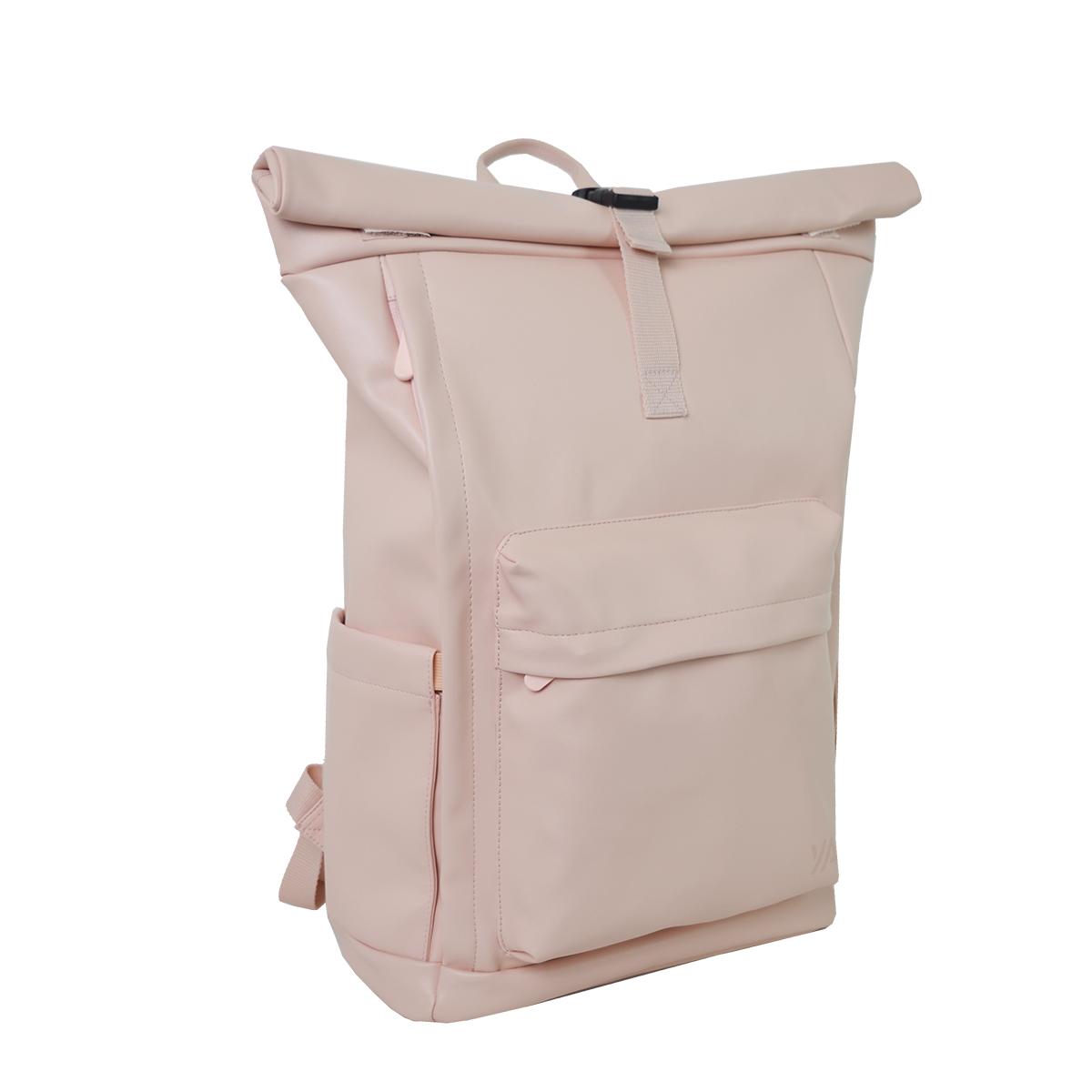 Voir la diapositive 3 : YOUNG'S ATTITUDE Sac à Dos New Shape Rolltop - Rose