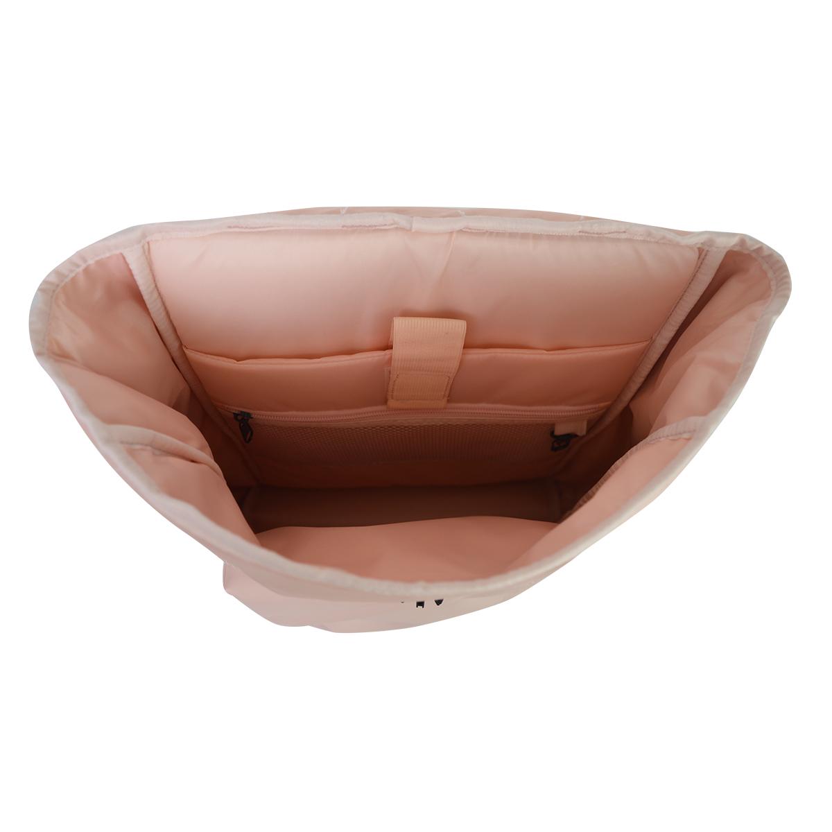 Voir la diapositive 4 : YOUNG'S ATTITUDE Sac à Dos New Shape Rolltop - Rose