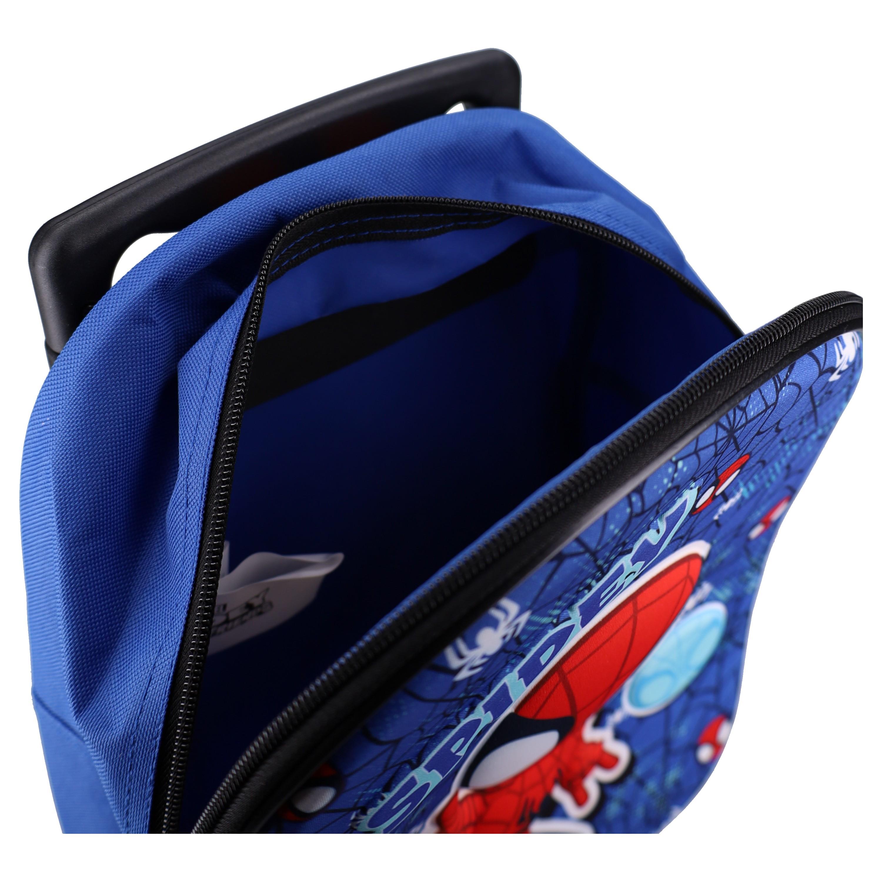 Voir la diapositive 4 : AUCHAN Sac à Dos à roulettes 3D Spidey