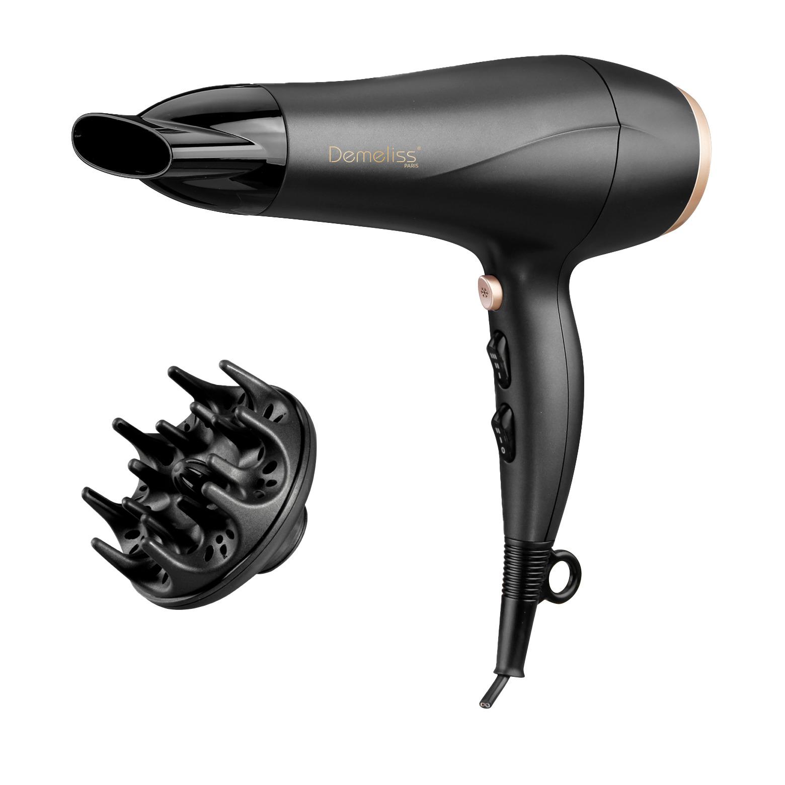 Voir la diapositive 2 : SAINT ALGUE Sèche cheveux ULTRA SERIES - Noir