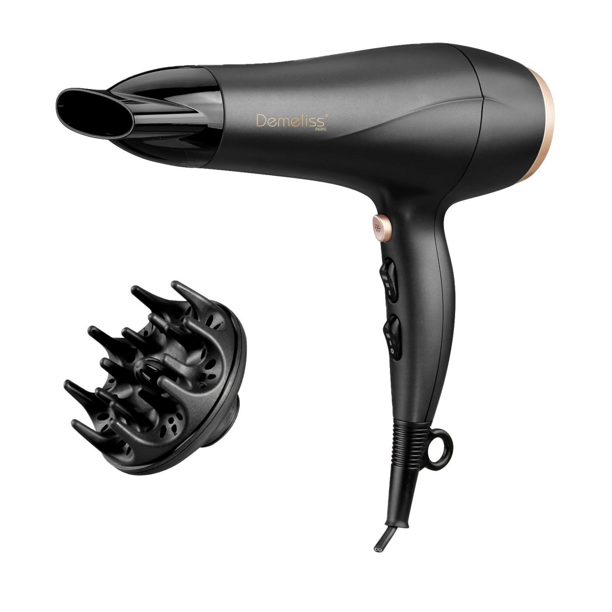 Voir la diapositive 2 : SAINT ALGUE Sèche cheveux ULTRA SERIES - Noir