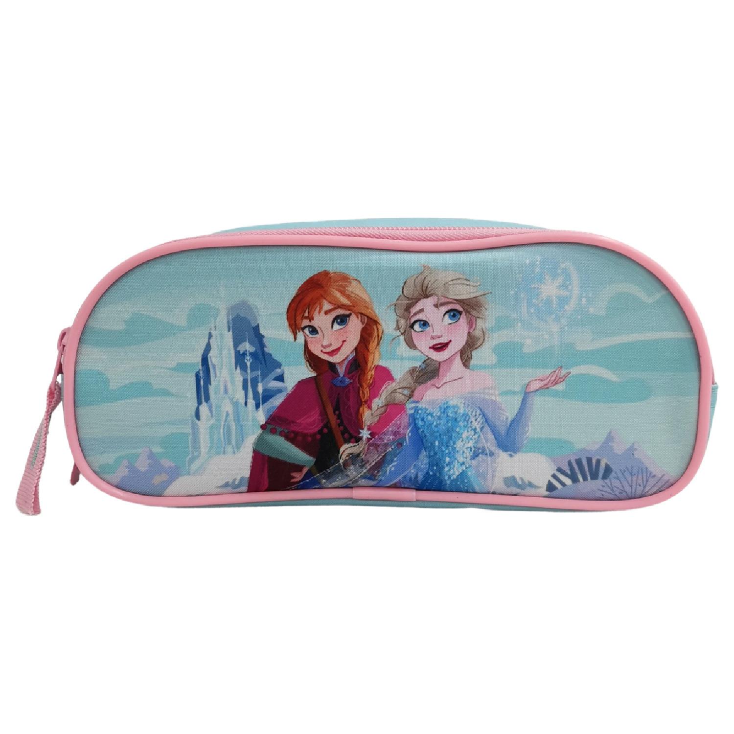 AUCHAN Trousse 2 compartiments Reine des Neiges