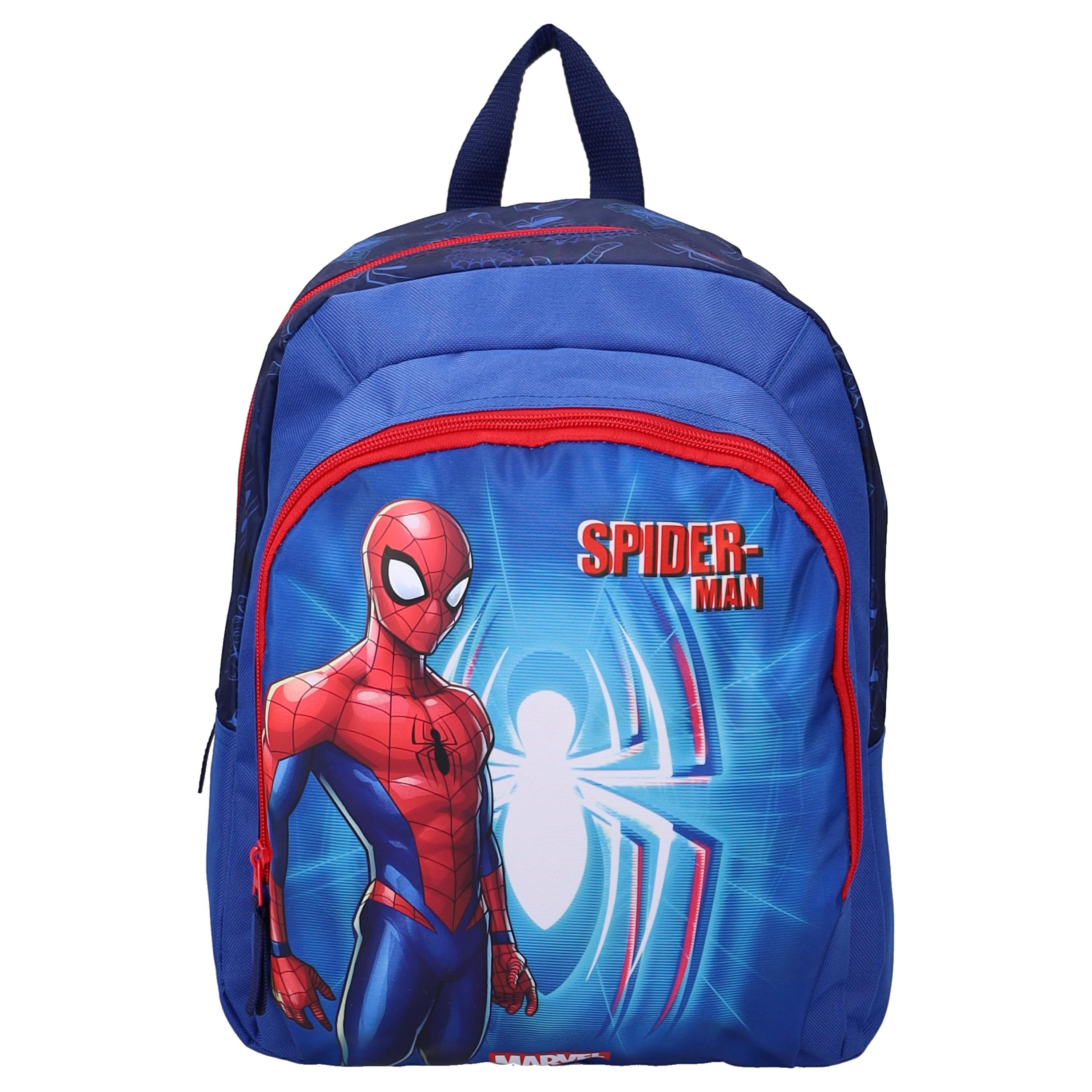 AUCHAN Sac à Dos 2 compartiments Spiderman 38cm
