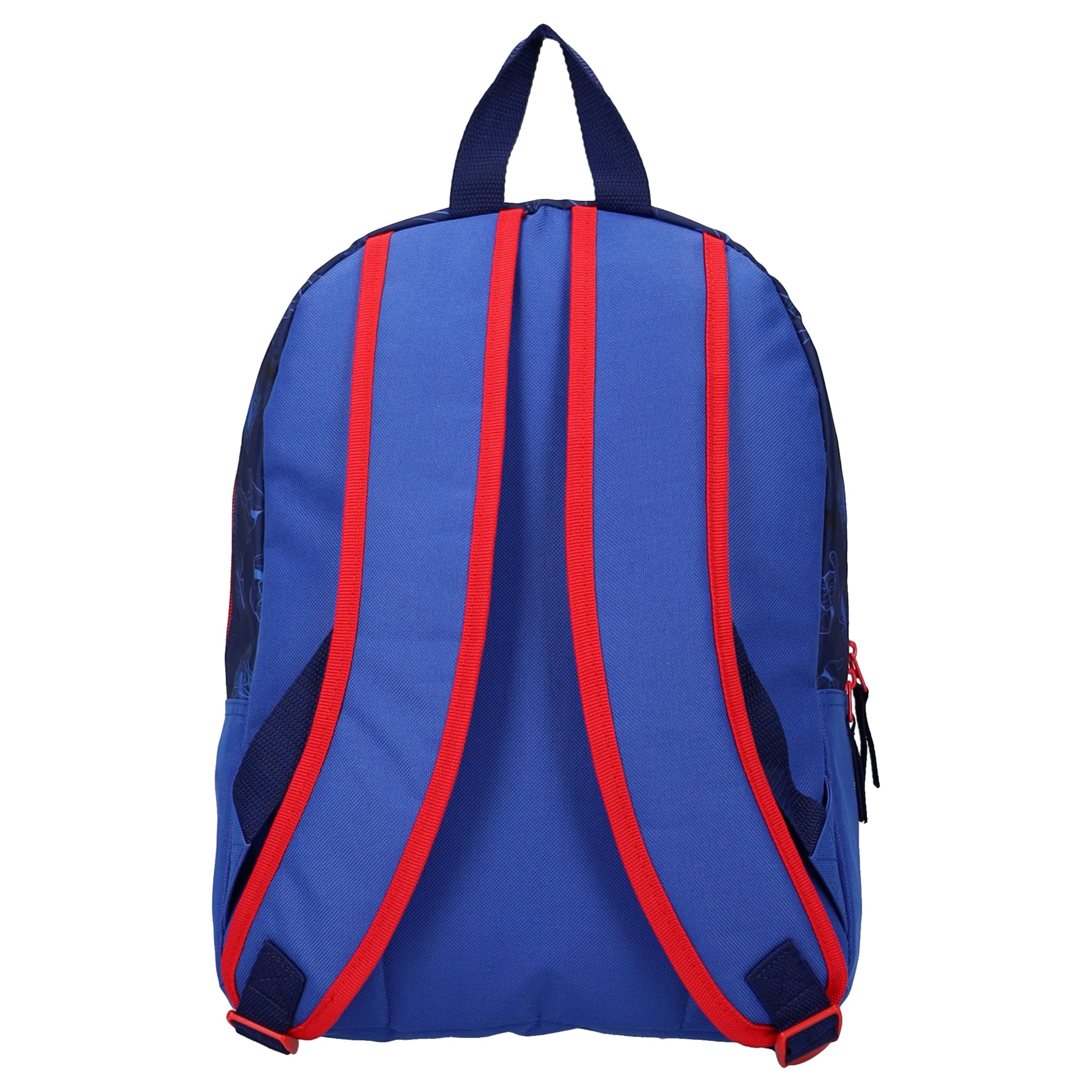 Voir la diapositive 2 : AUCHAN Sac à Dos 2 compartiments Spiderman 38cm