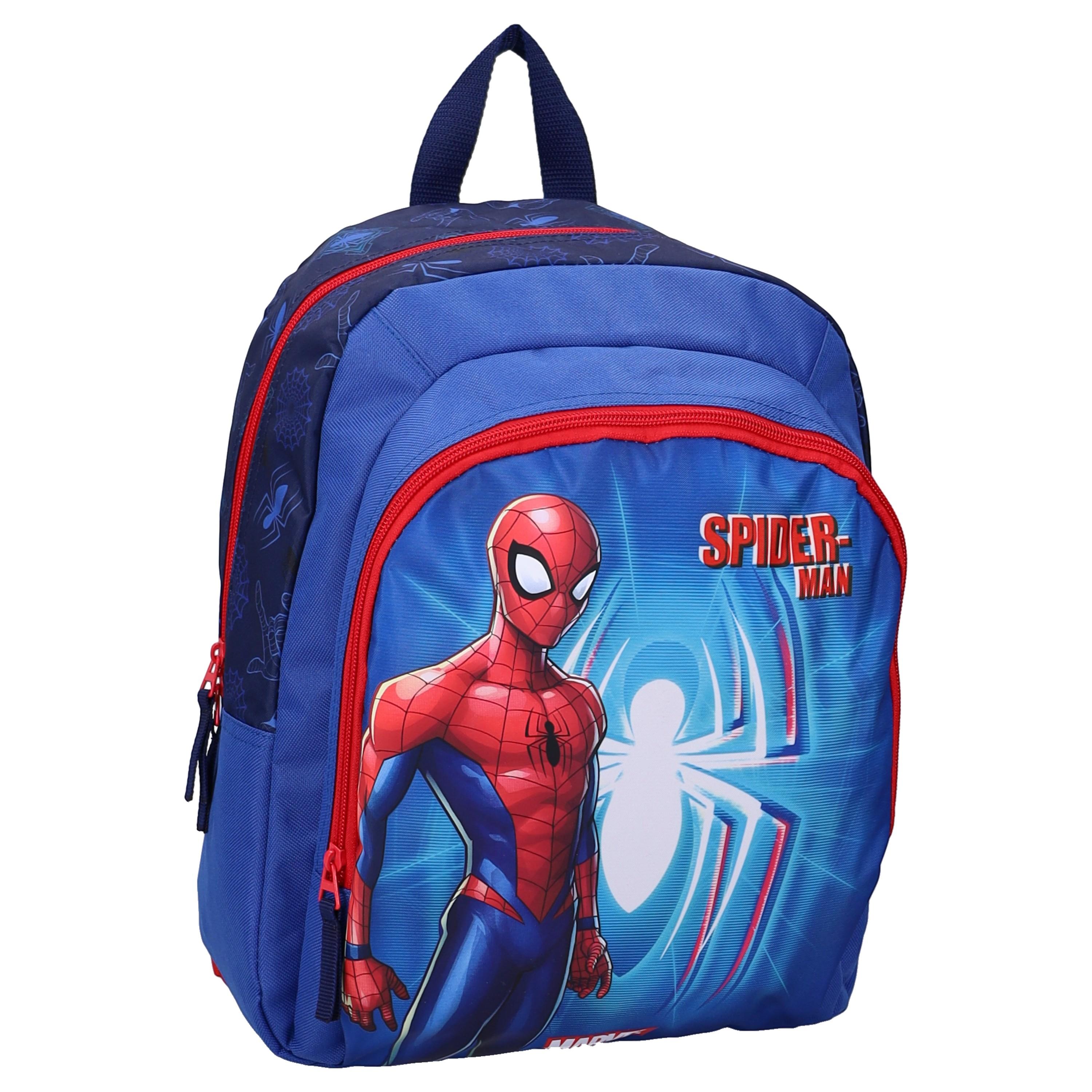 Voir la diapositive 3 : AUCHAN Sac à Dos 2 compartiments Spiderman 38cm