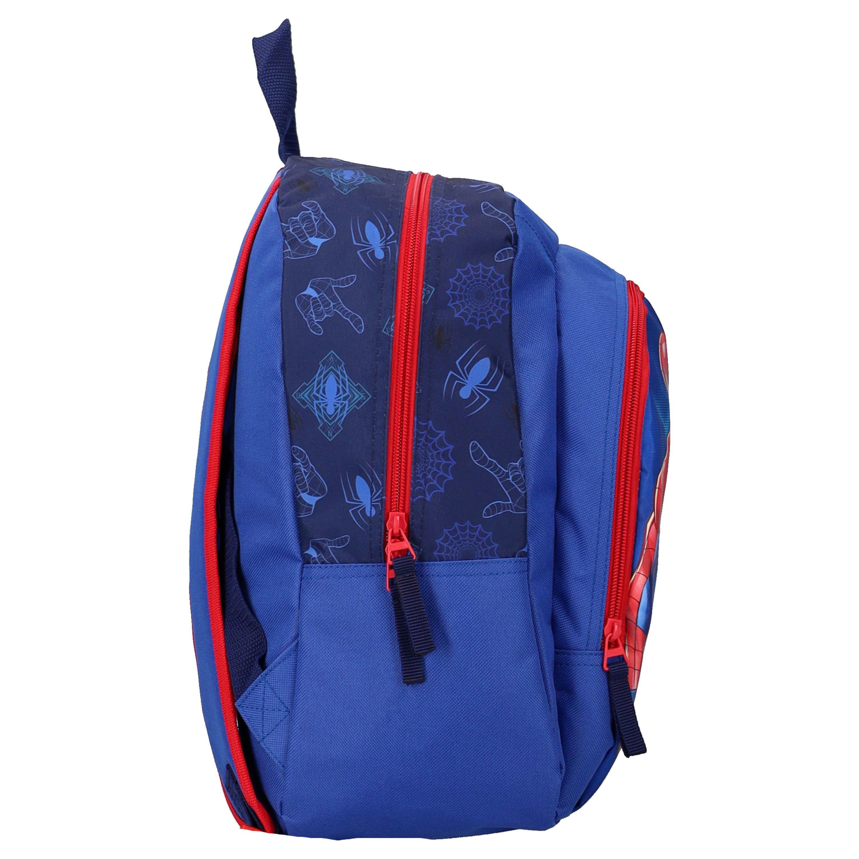 Voir la diapositive 4 : AUCHAN Sac à Dos 2 compartiments Spiderman 38cm