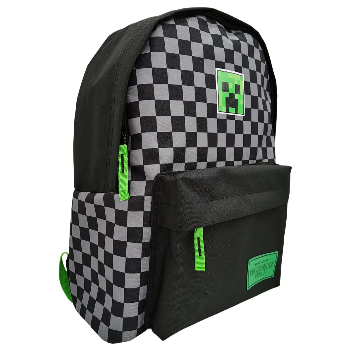Voir la diapositive 3 : AUCHAN Sac à Dos 1 compartiment Minecraft
