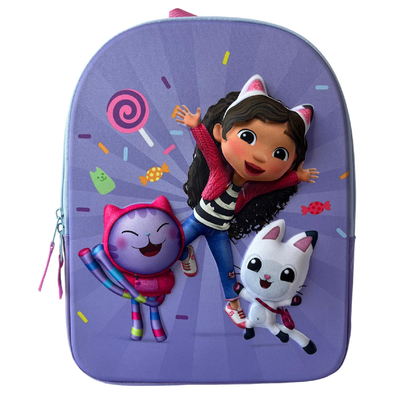 AUCHAN Sac à Dos 3D Gabby et la maison magique
