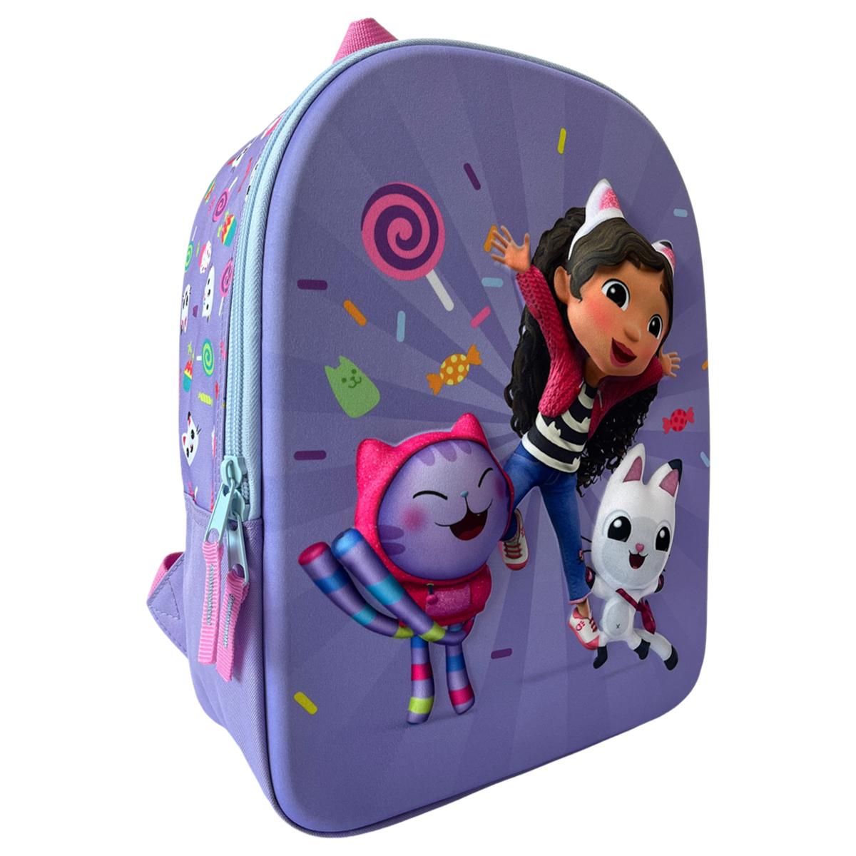 Voir la diapositive 3 : AUCHAN Sac à Dos 3D Gabby et la maison magique