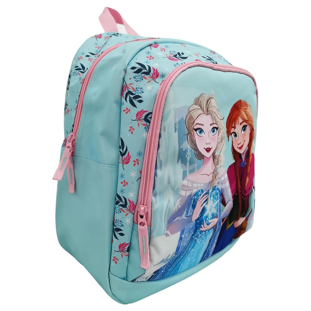 Voir la diapositive 3 : AUCHAN Sac à Dos 2 compartiments Reine des Neiges 38cm