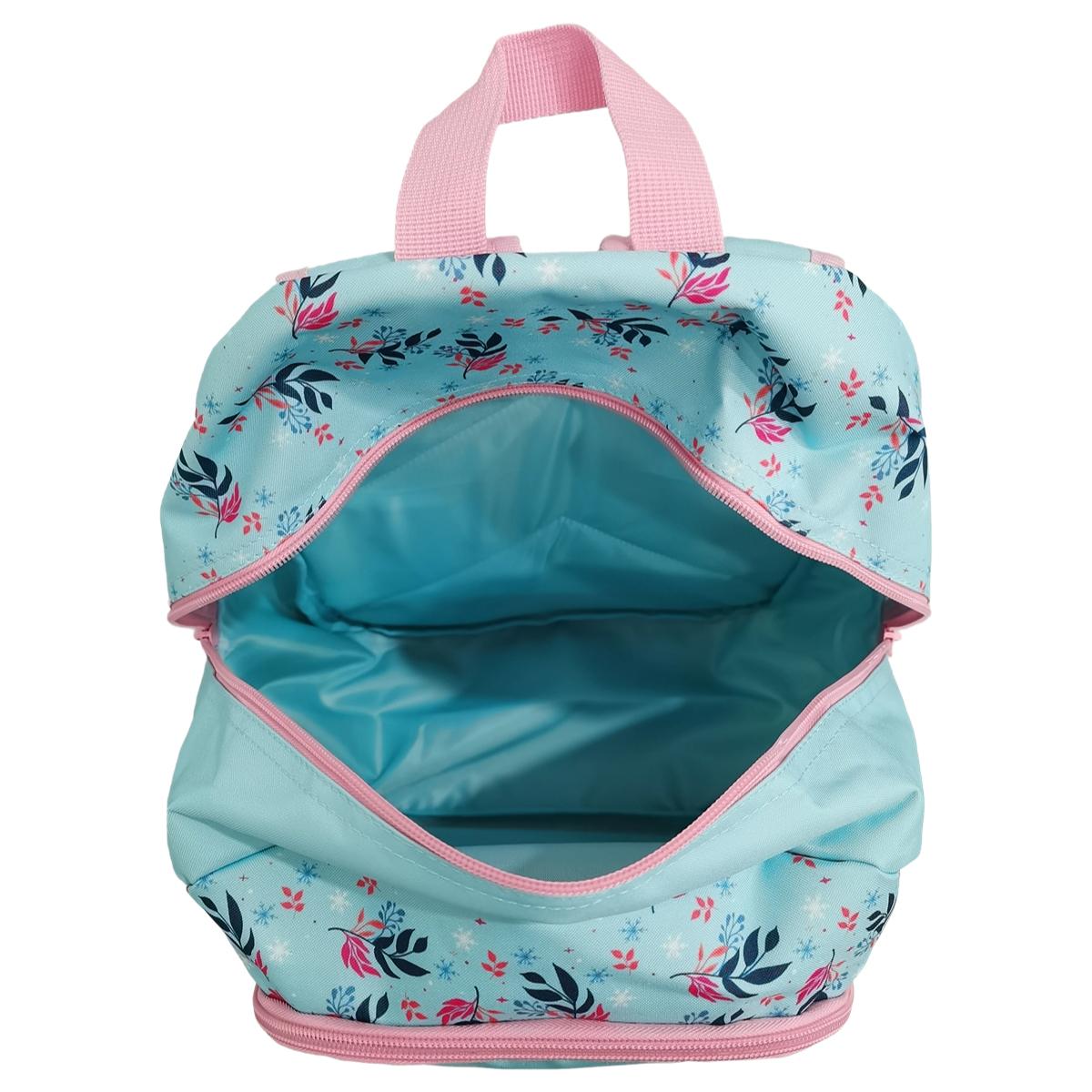 Voir la diapositive 5 : AUCHAN Sac à Dos 2 compartiments Reine des Neiges 38cm