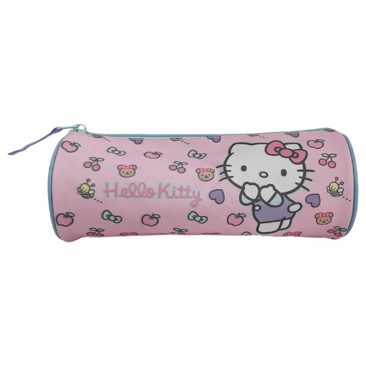 AUCHAN Trousse 1 compartiment Ronde Hello Kitty