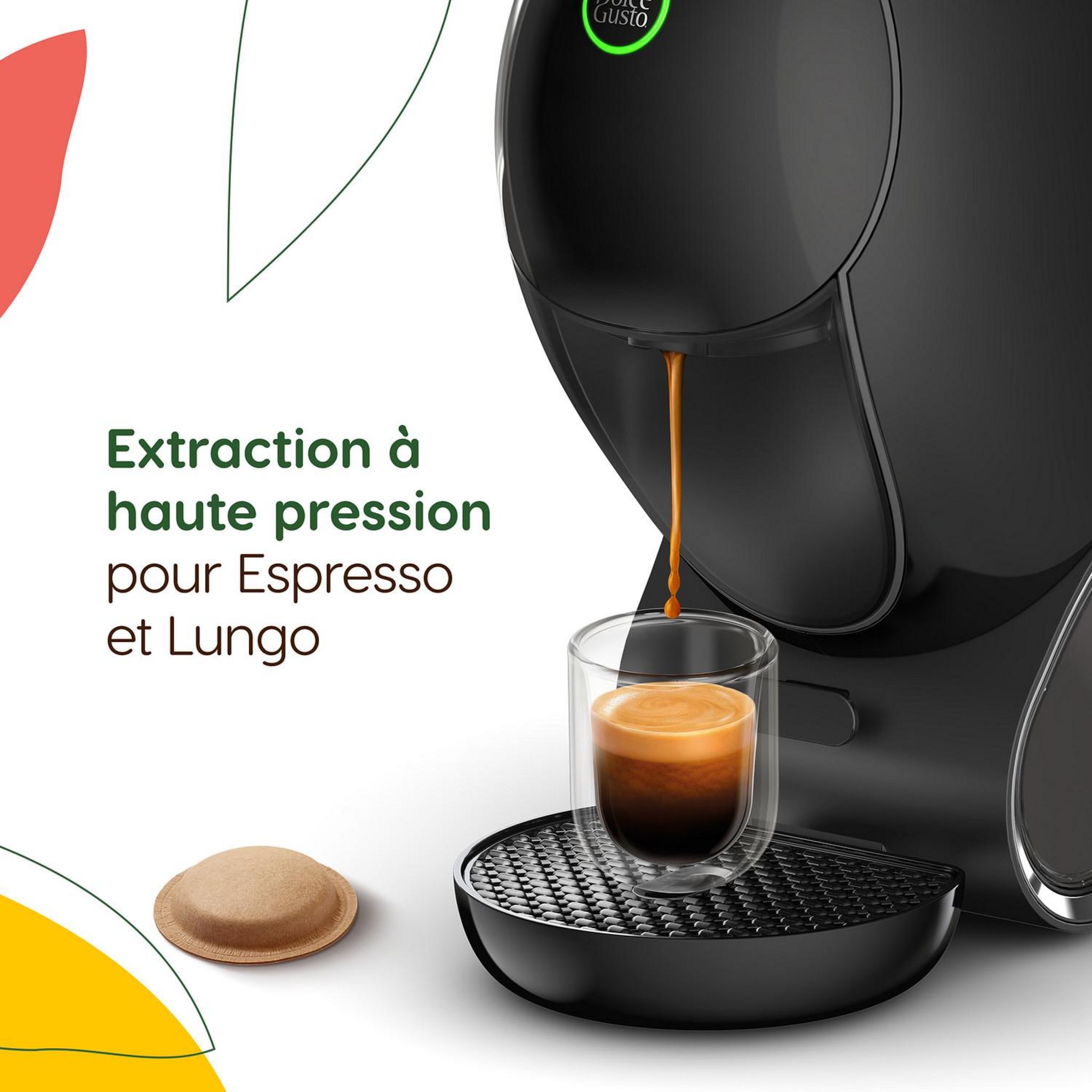 Voir la diapositive 4 : KRUPS Machine à café Multi-boisson YY5733FD - Noir