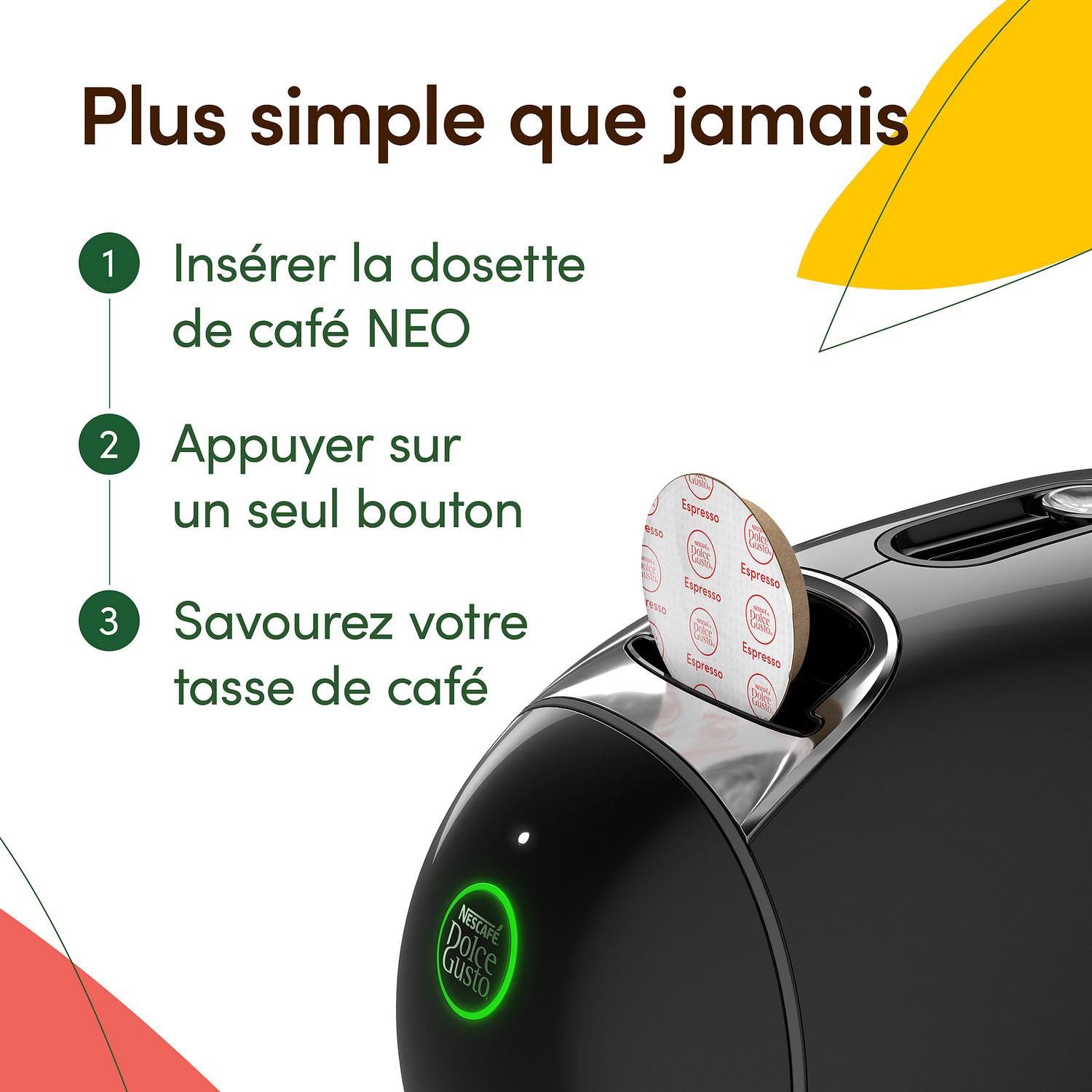 Voir la diapositive 5 : KRUPS Machine à café Multi-boisson YY5733FD - Noir
