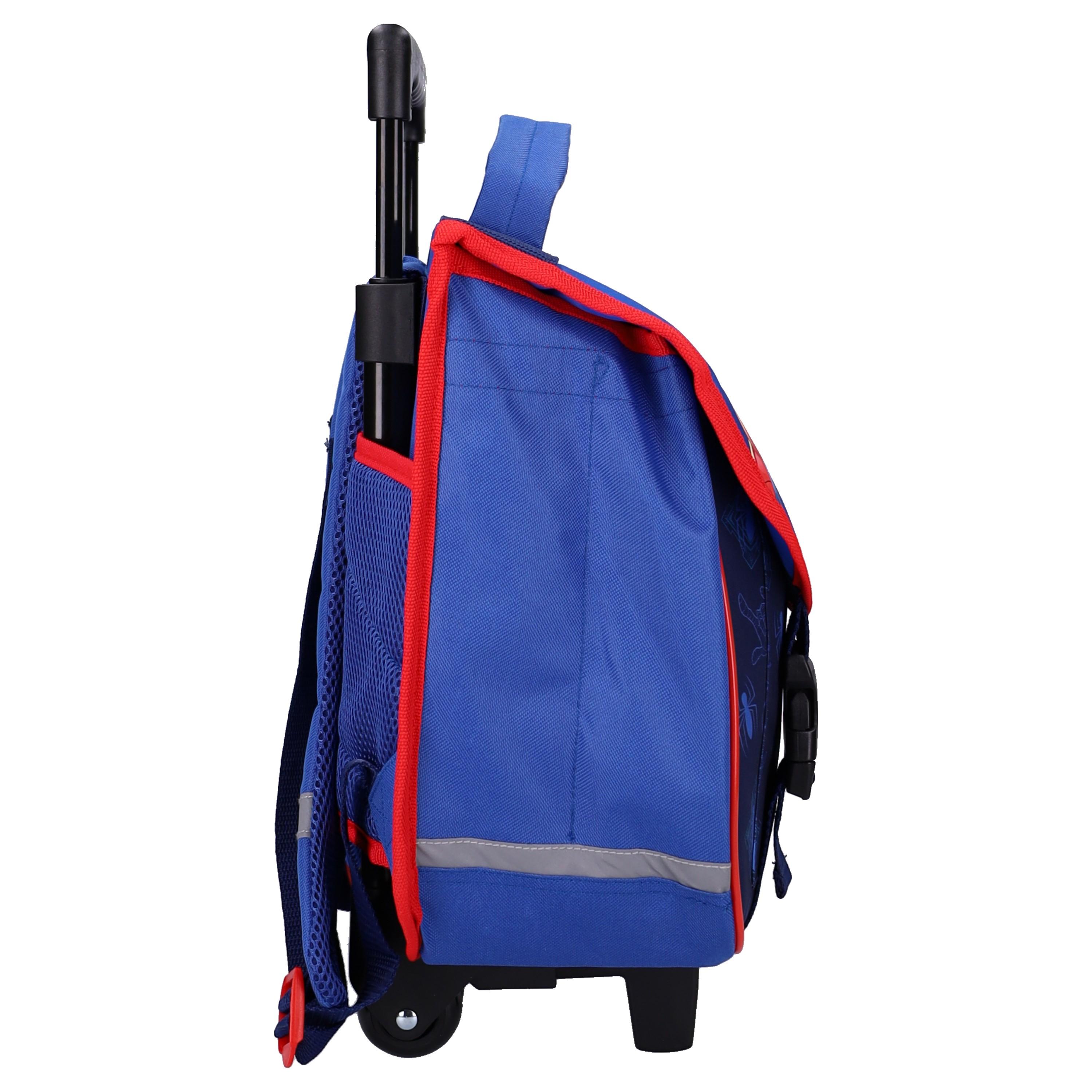 Voir la diapositive 3 : AUCHAN Cartable à roulettes Spiderman
