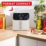 Voir la diapositive 3 : TEFAL Friteuse sans huile à air chaud EZ855AF0 - Beige