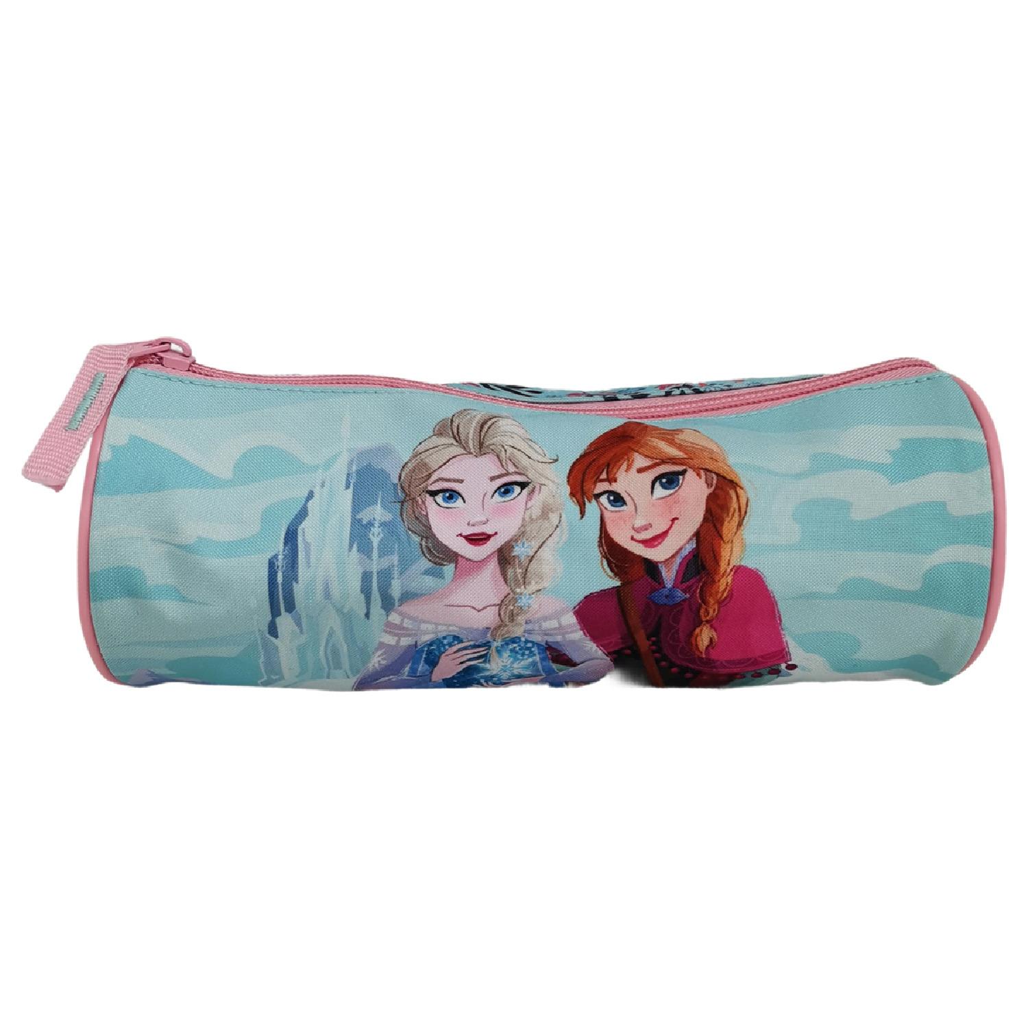 AUCHAN Trousse 1 compartiment Ronde Reine des Neiges