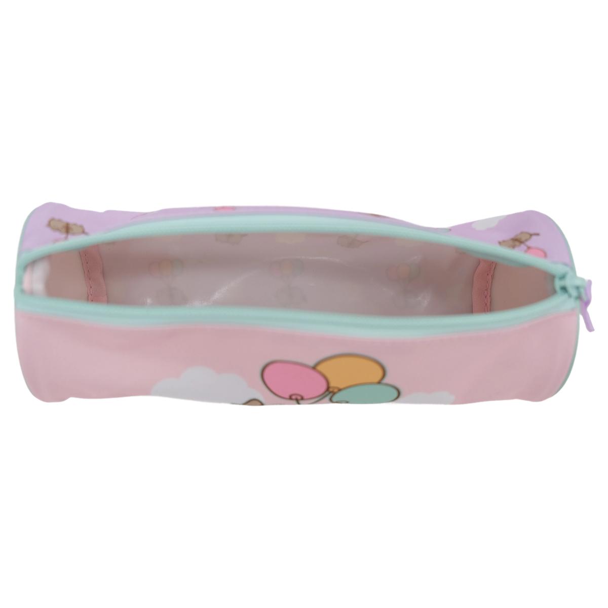 Voir la diapositive 4 : AUCHAN Trousse 1 compartiment Ronde Pushen