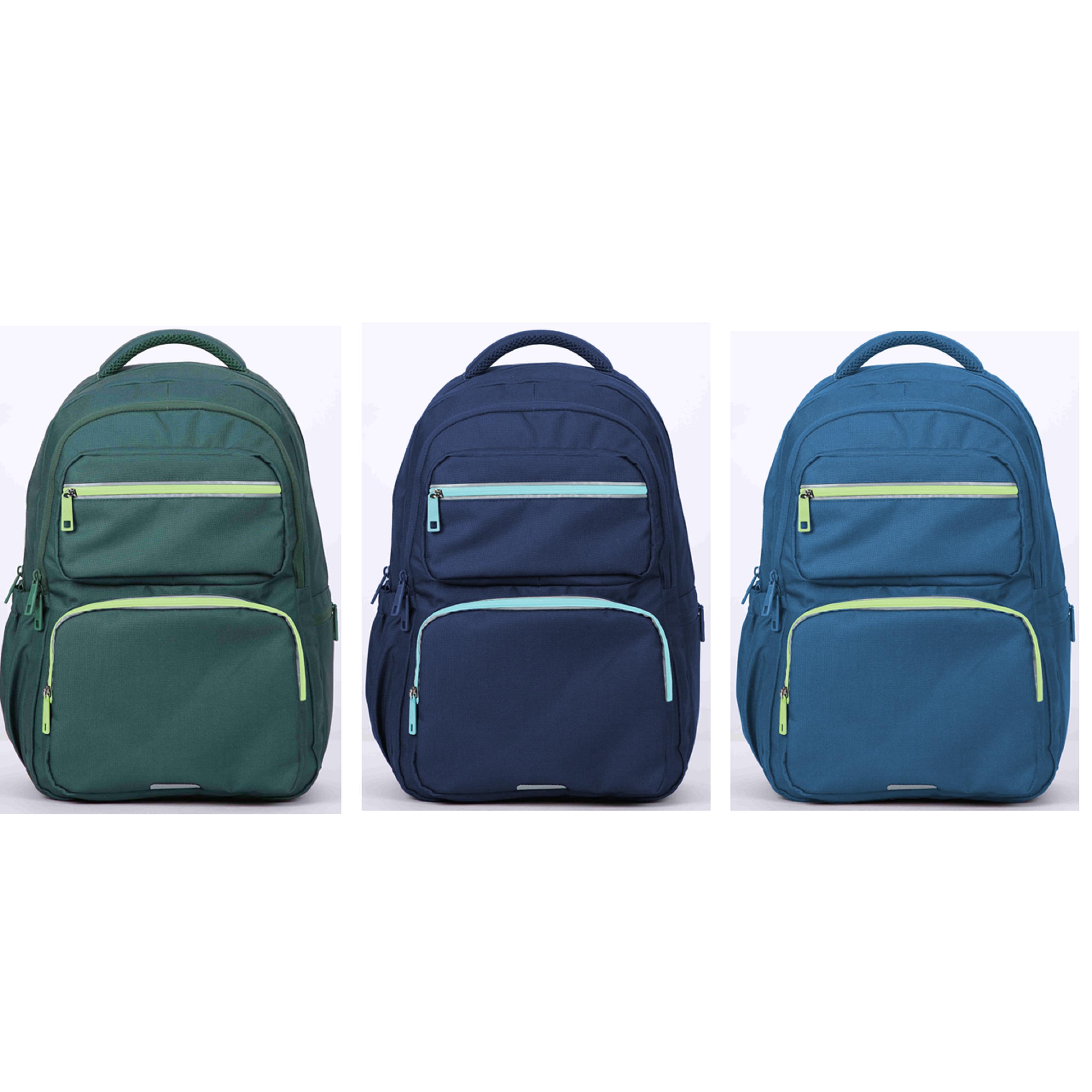HAMELIN Sac à Dos 2 compartiments Oxford Bicolor