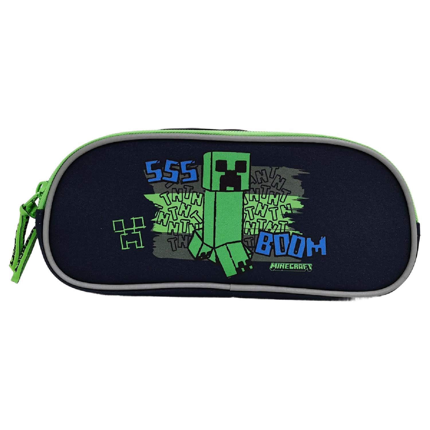 AUCHAN Trousse 2 compartiment Minecraft