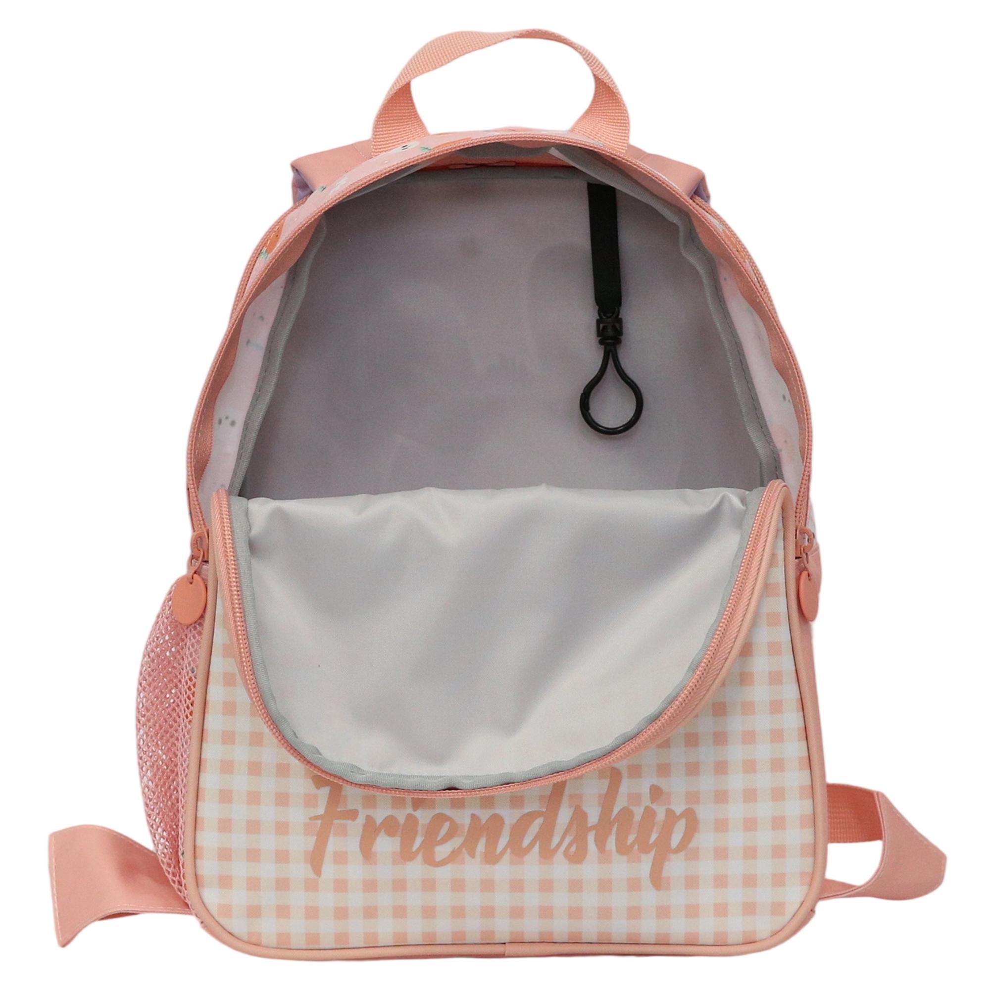 Voir la diapositive 3 : AUCHAN Mini Sac à Dos 2 faces Fruit Lapin