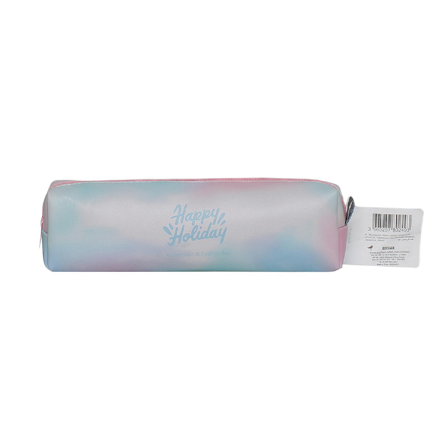 AUCHAN Trousse 1 compartiment Ronde Message
