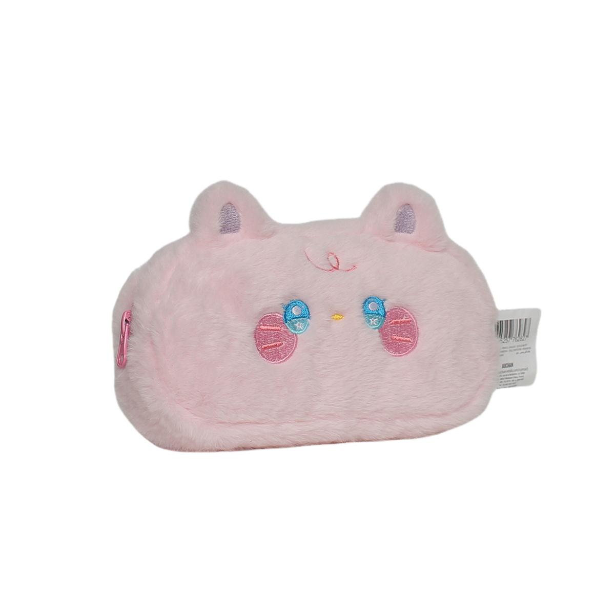 Voir la diapositive 2 : AUCHAN Trousse 1 compartiment Peluche