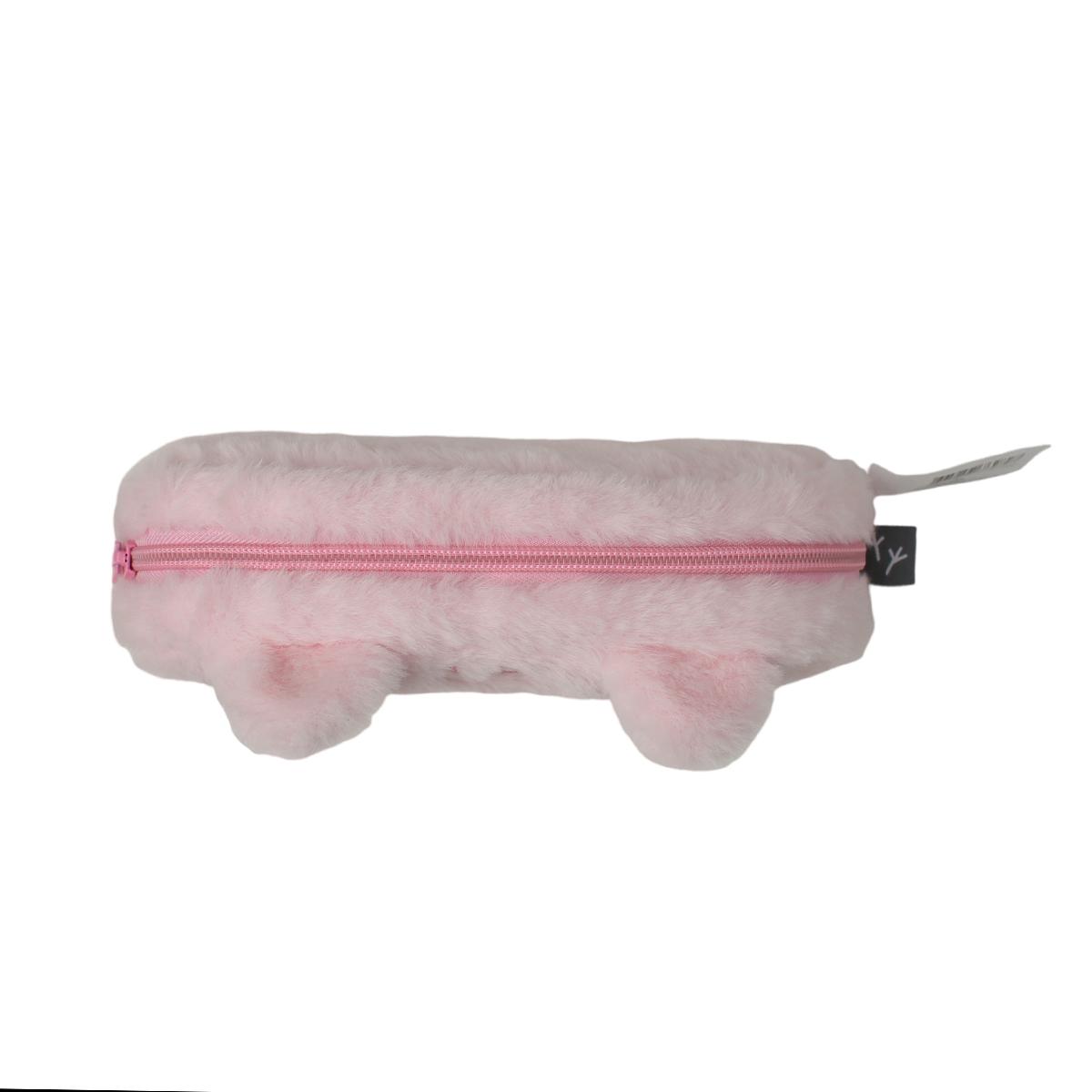Voir la diapositive 3 : AUCHAN Trousse 1 compartiment Peluche